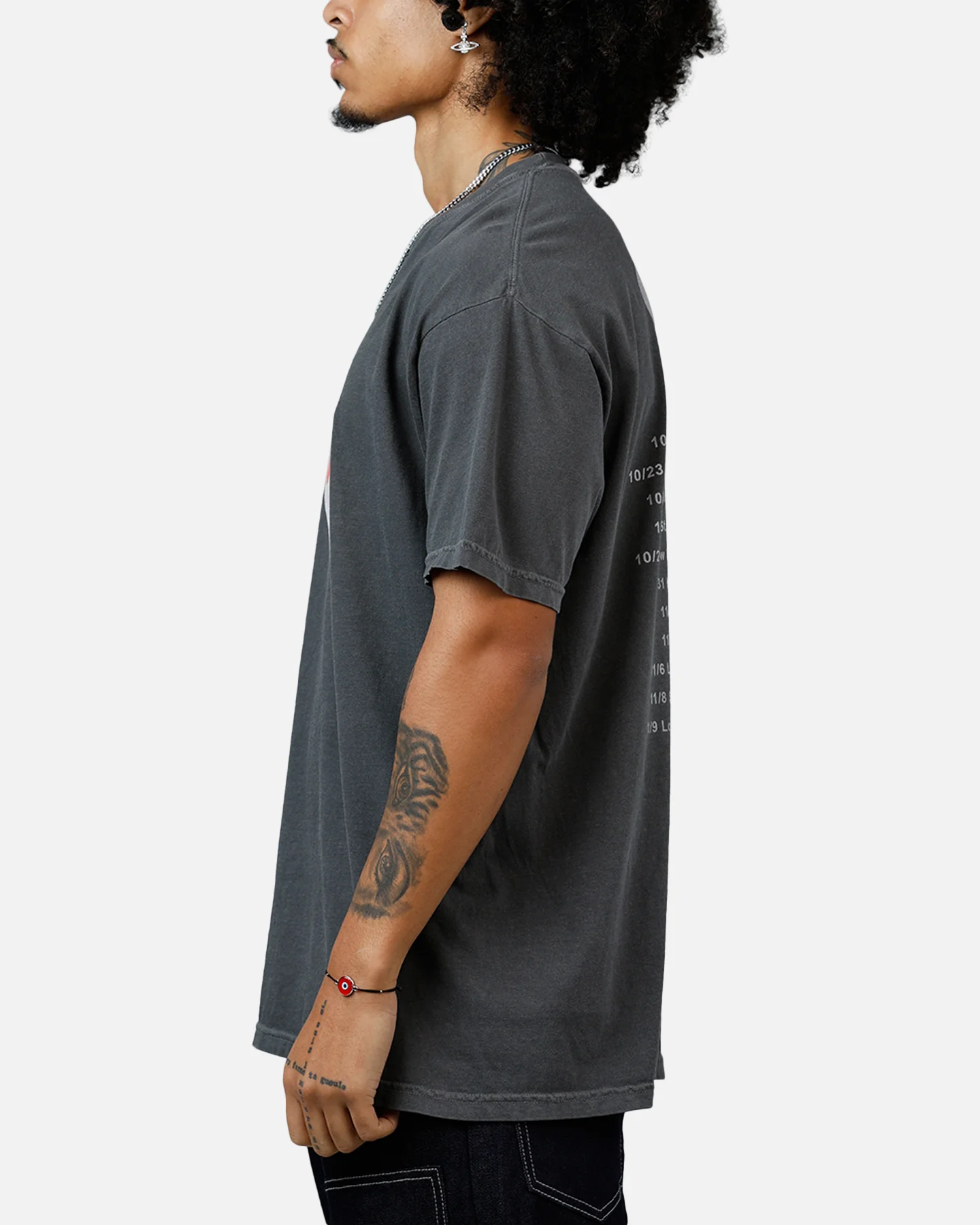 Ripple Hole 1994 Tour T-Shirt Washed Black - Image 5