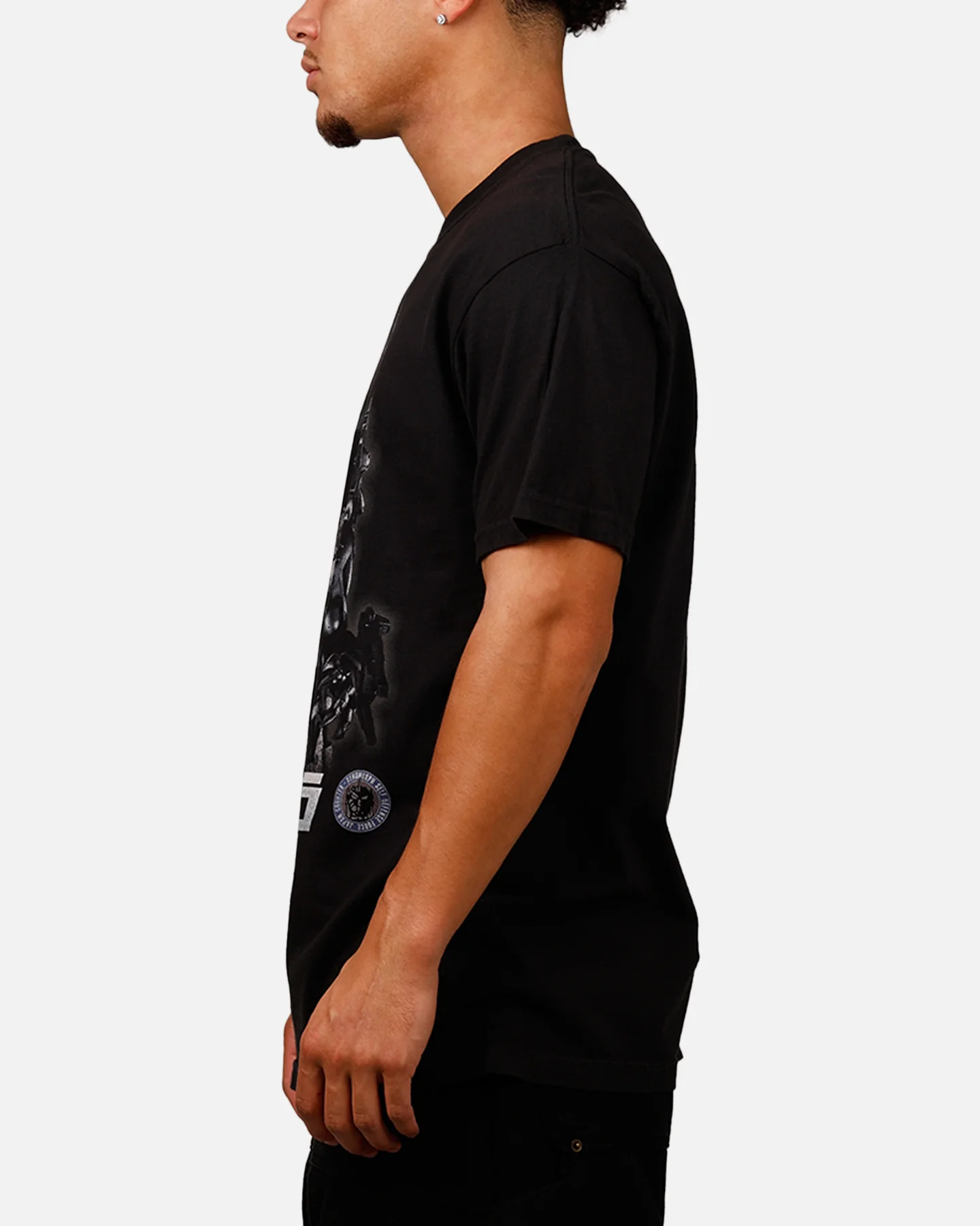 Ripple X Godzilla Mechagodzilla T-Shirt Black - Image 5