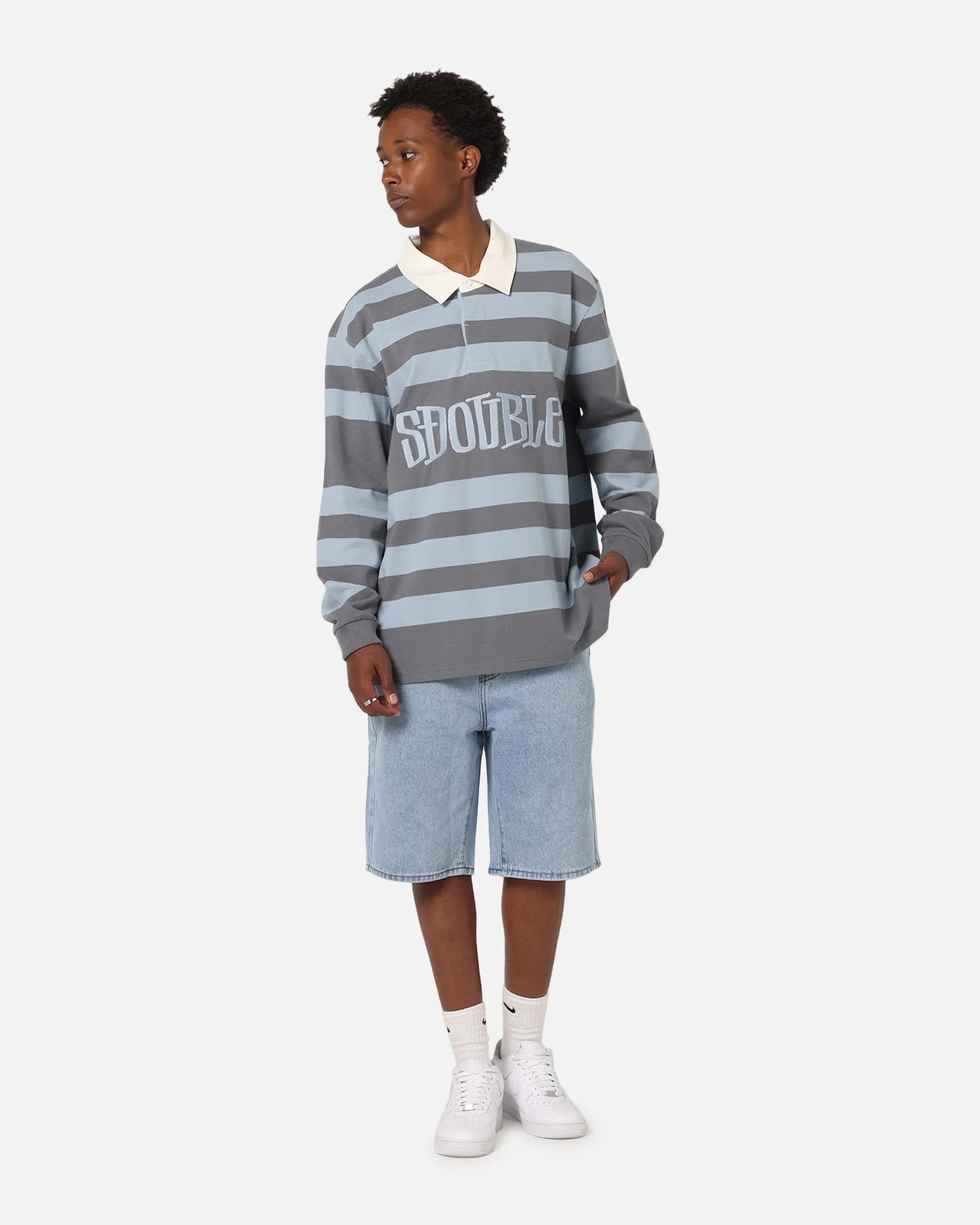 S Double Denim Standard Shorts Super Light - Image 2