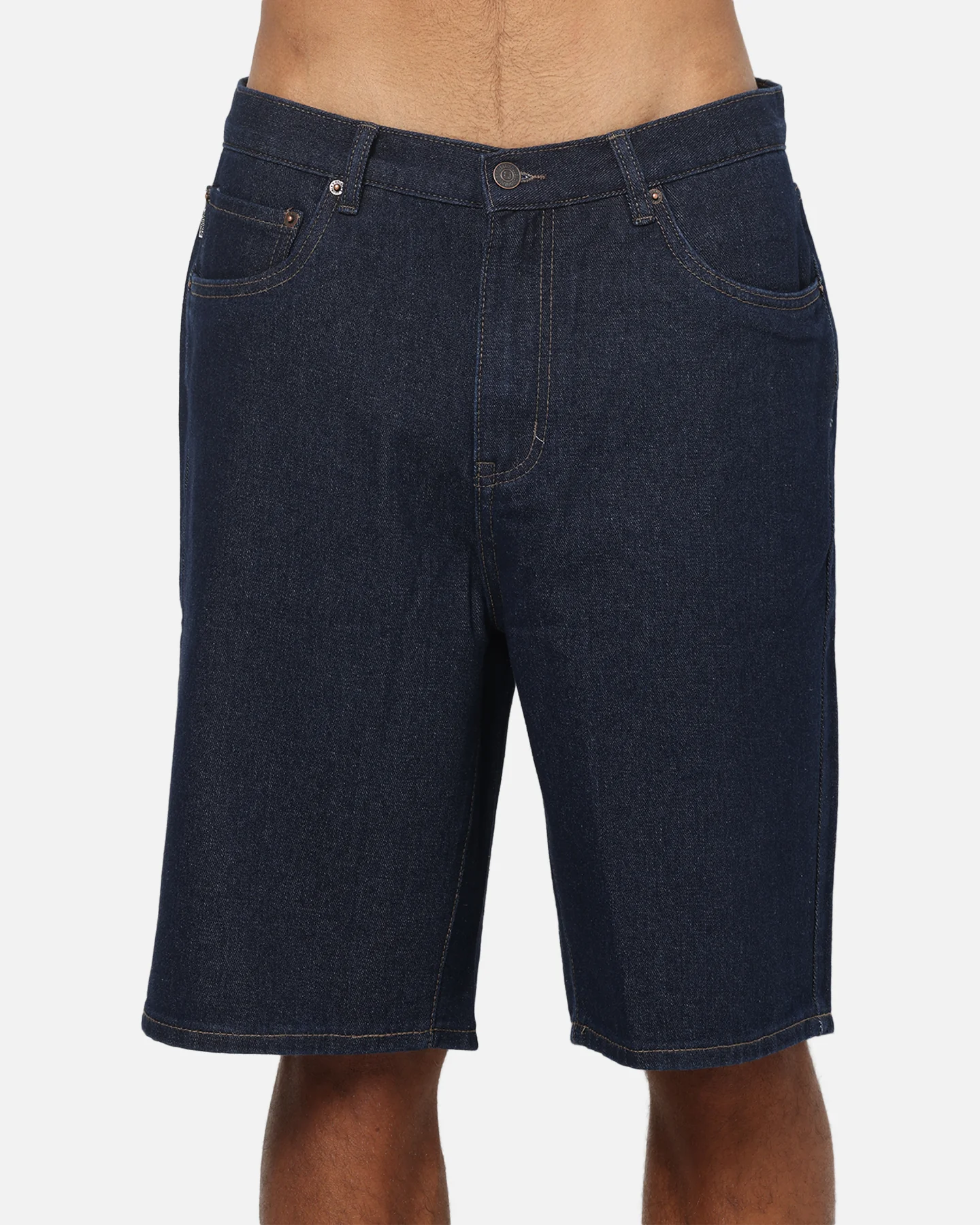 S Double EMB 5 Pocket Shorts One Rinse - Image 8