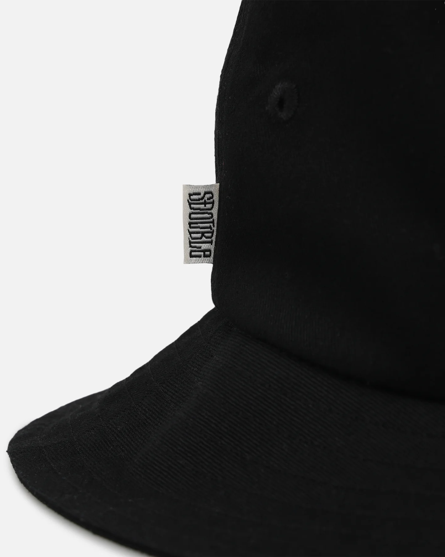 S Double Shawn Script Bucket Hat Black - Image 6