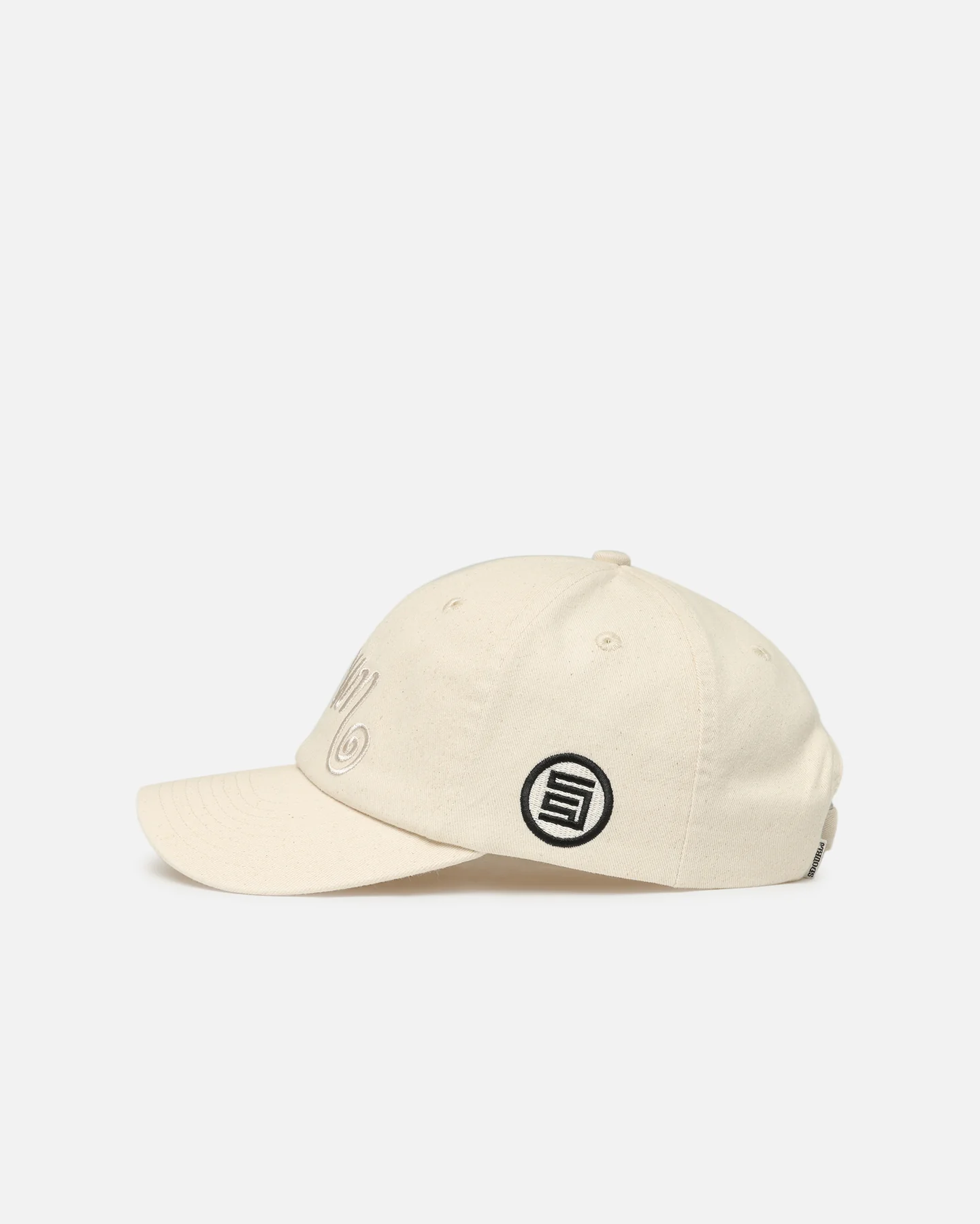 S Double Shawn Script Strapback Unbleached - Image 4