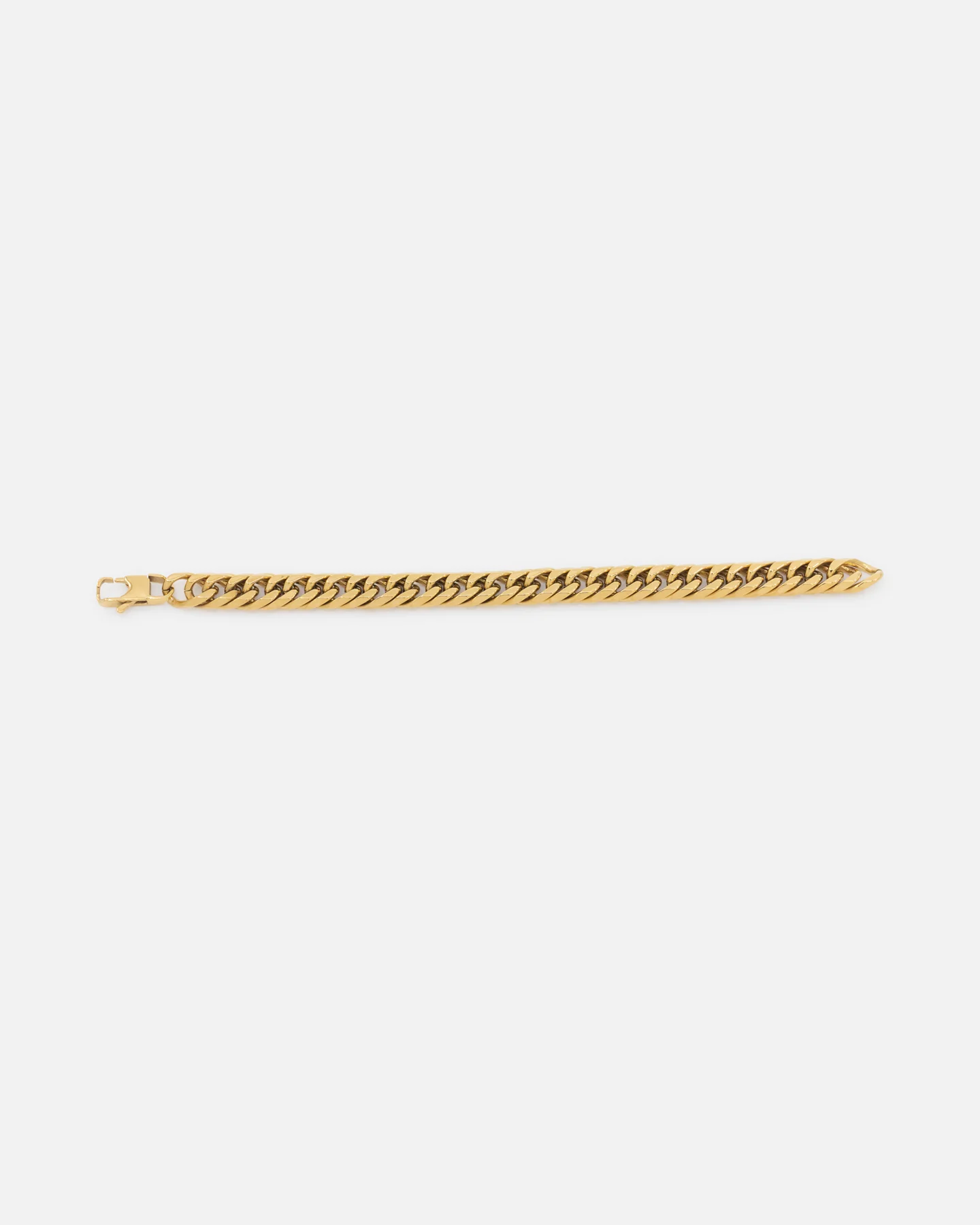 Saint Morta 12mm Double Link Bracelet Gold - Image 8