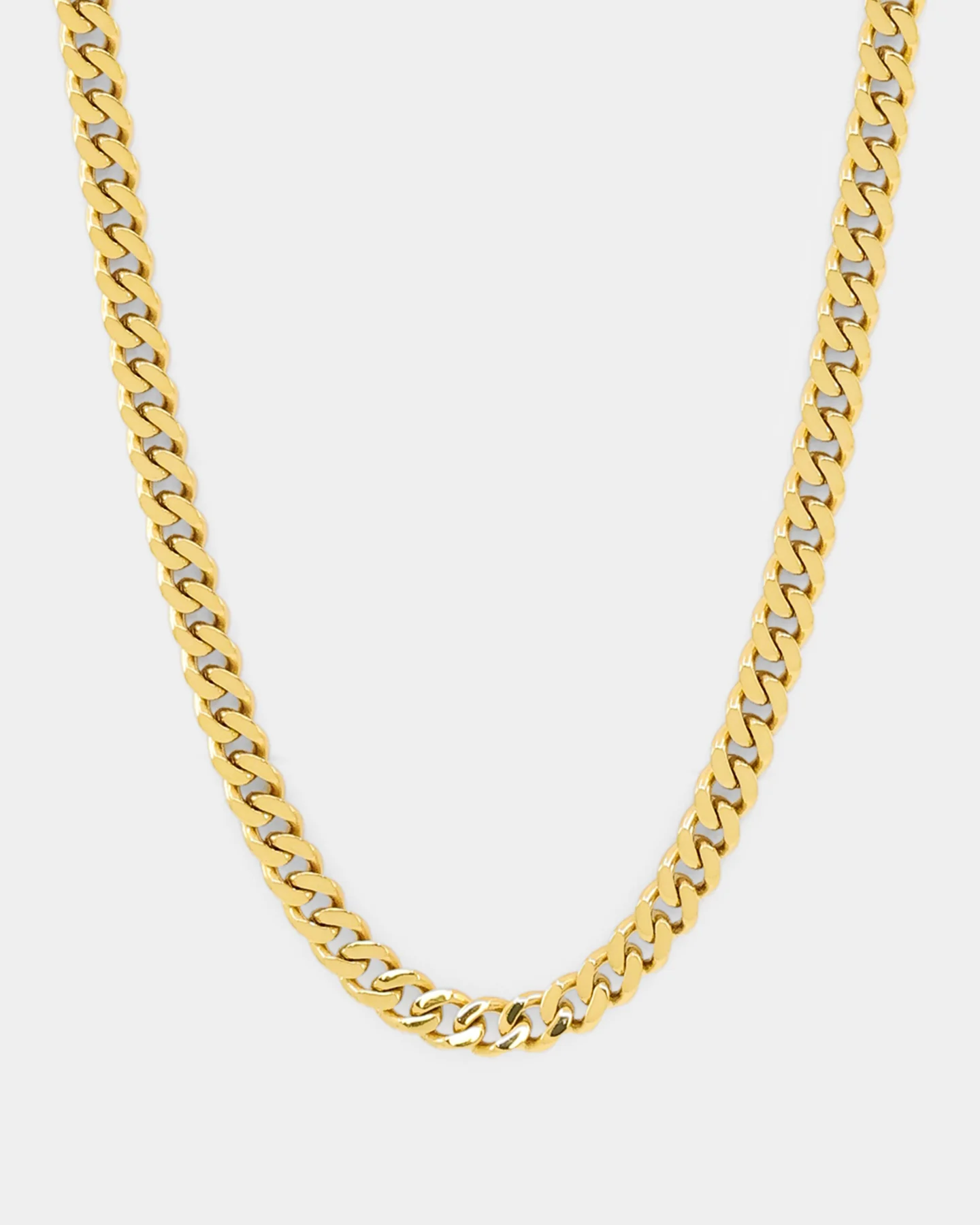 Saint Morta 5mm Cuban Chain Gold - Image 2