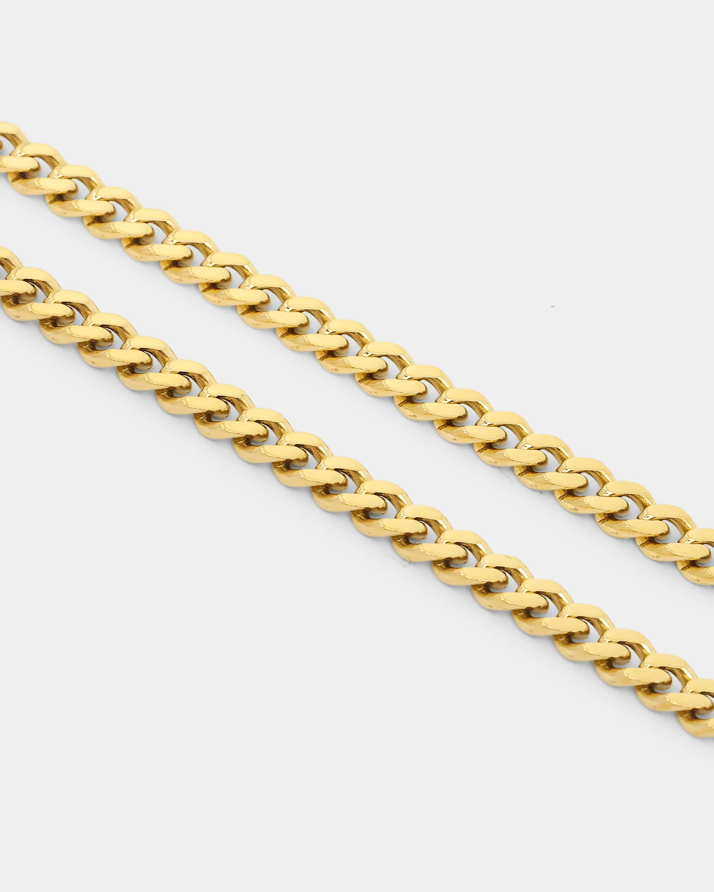 Saint Morta 5mm Cuban Chain Gold - Image 5