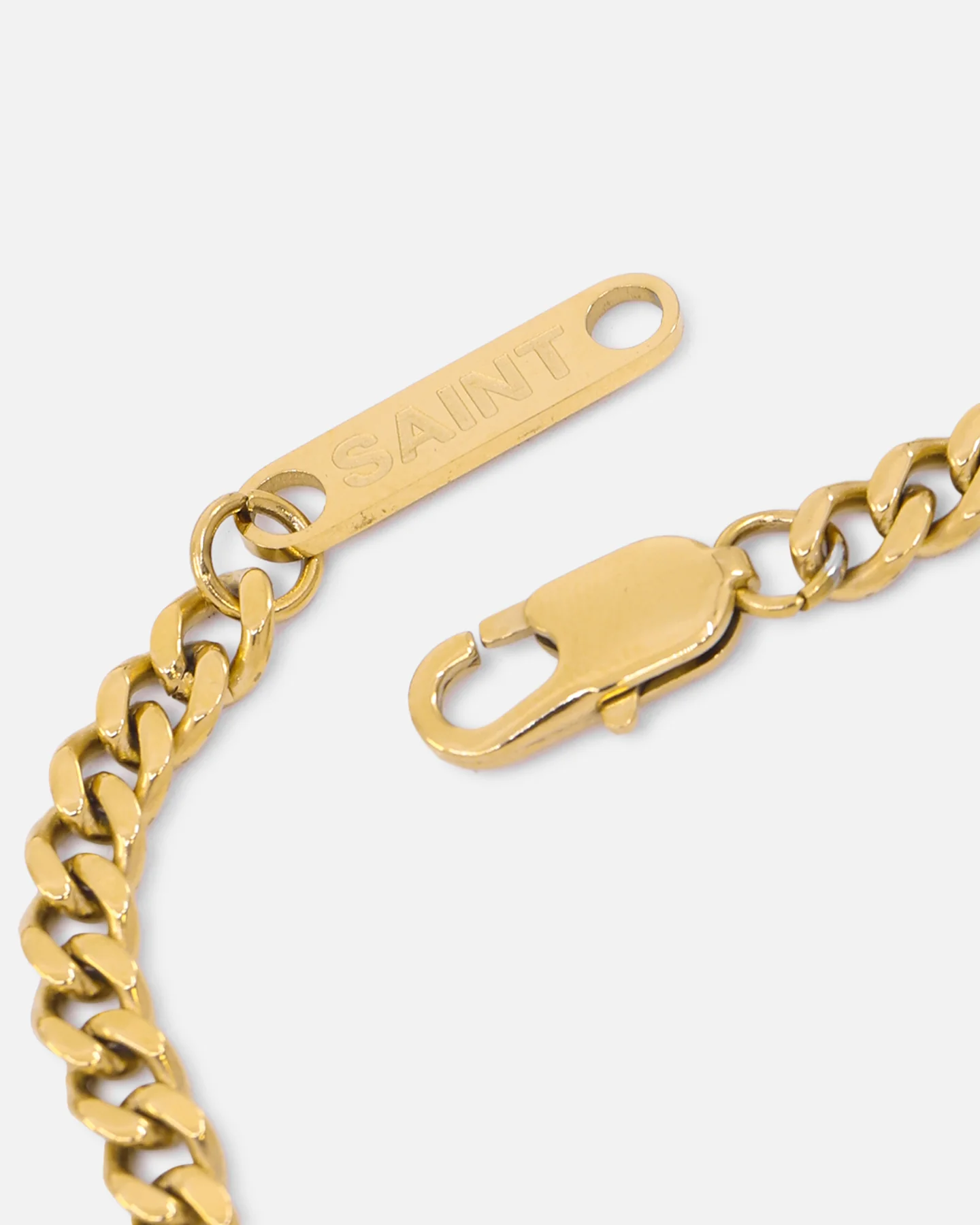 Saint Morta 5mm Cuban Chain Gold - Image 6