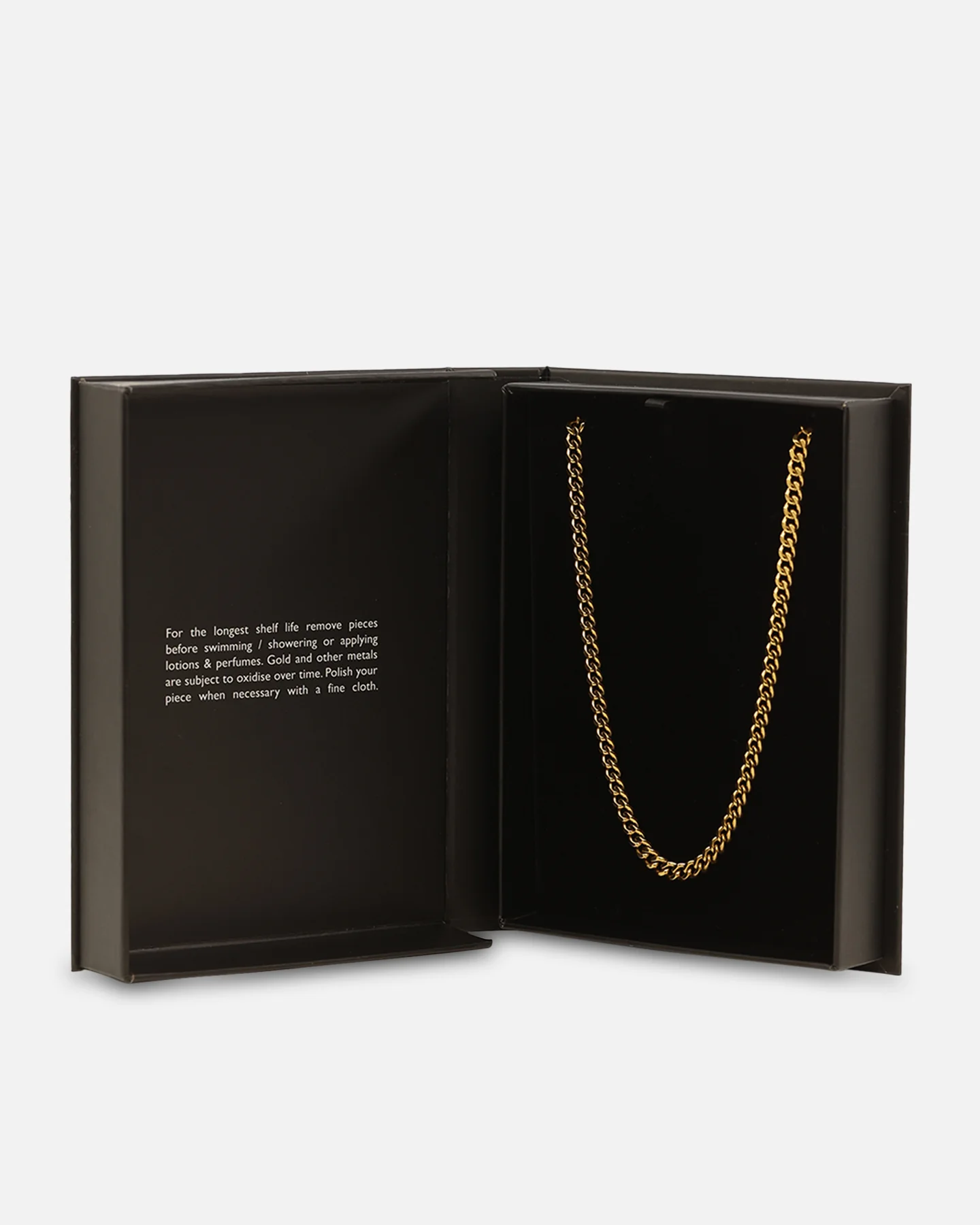 Saint Morta 5mm Cuban Chain Gold - Image 7