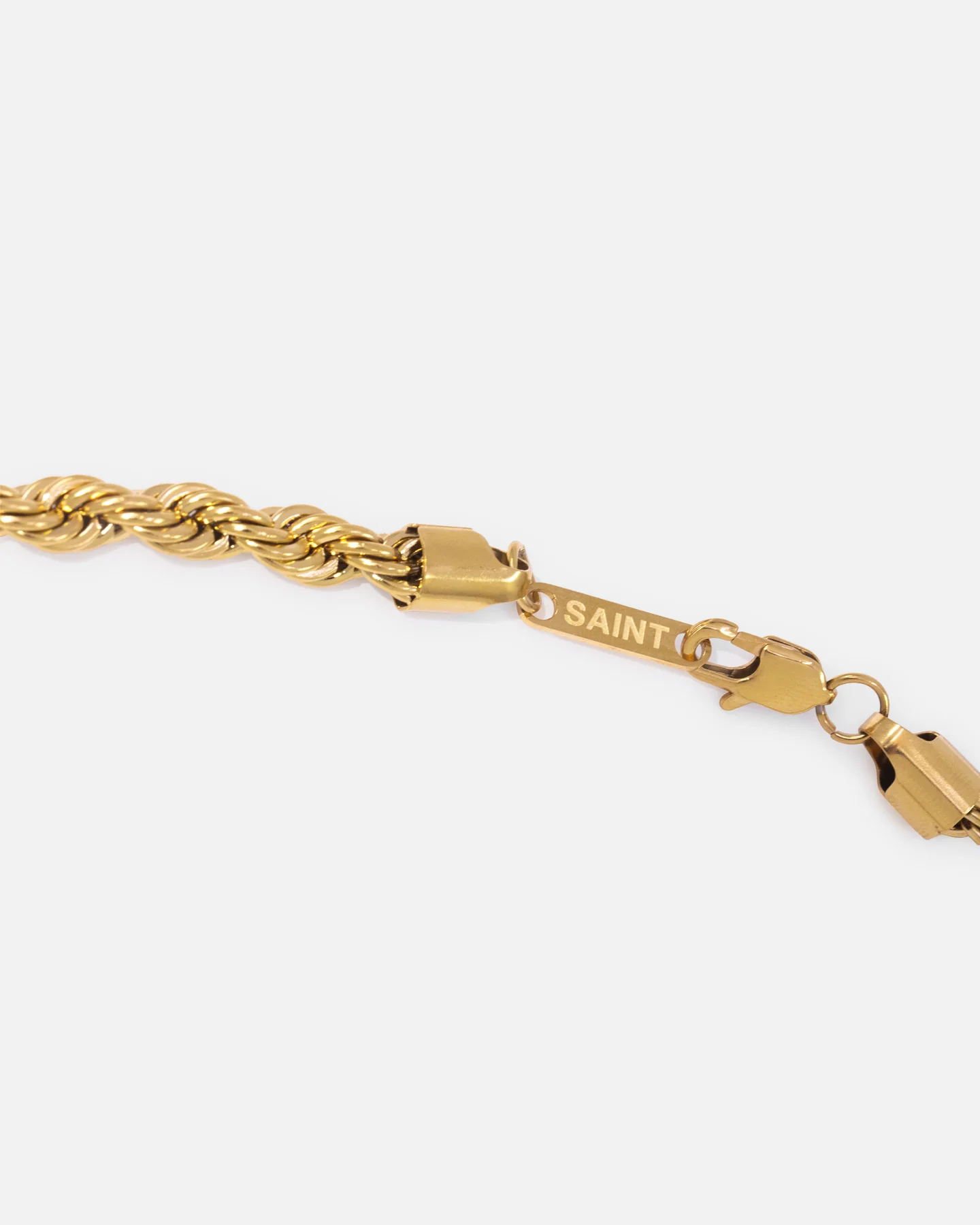 Saint Morta 8mm Rope Chain Gold - Image 5