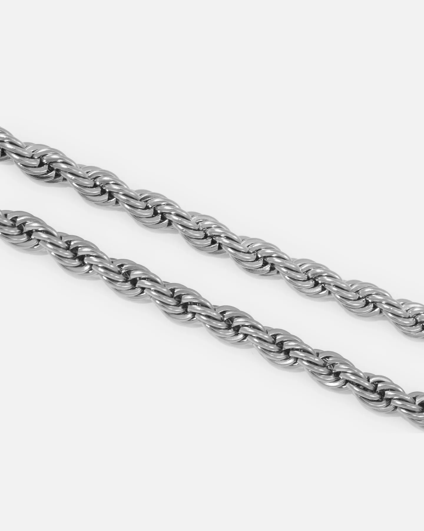 Saint Morta 8mm Rope Chain White Gold - Image 6