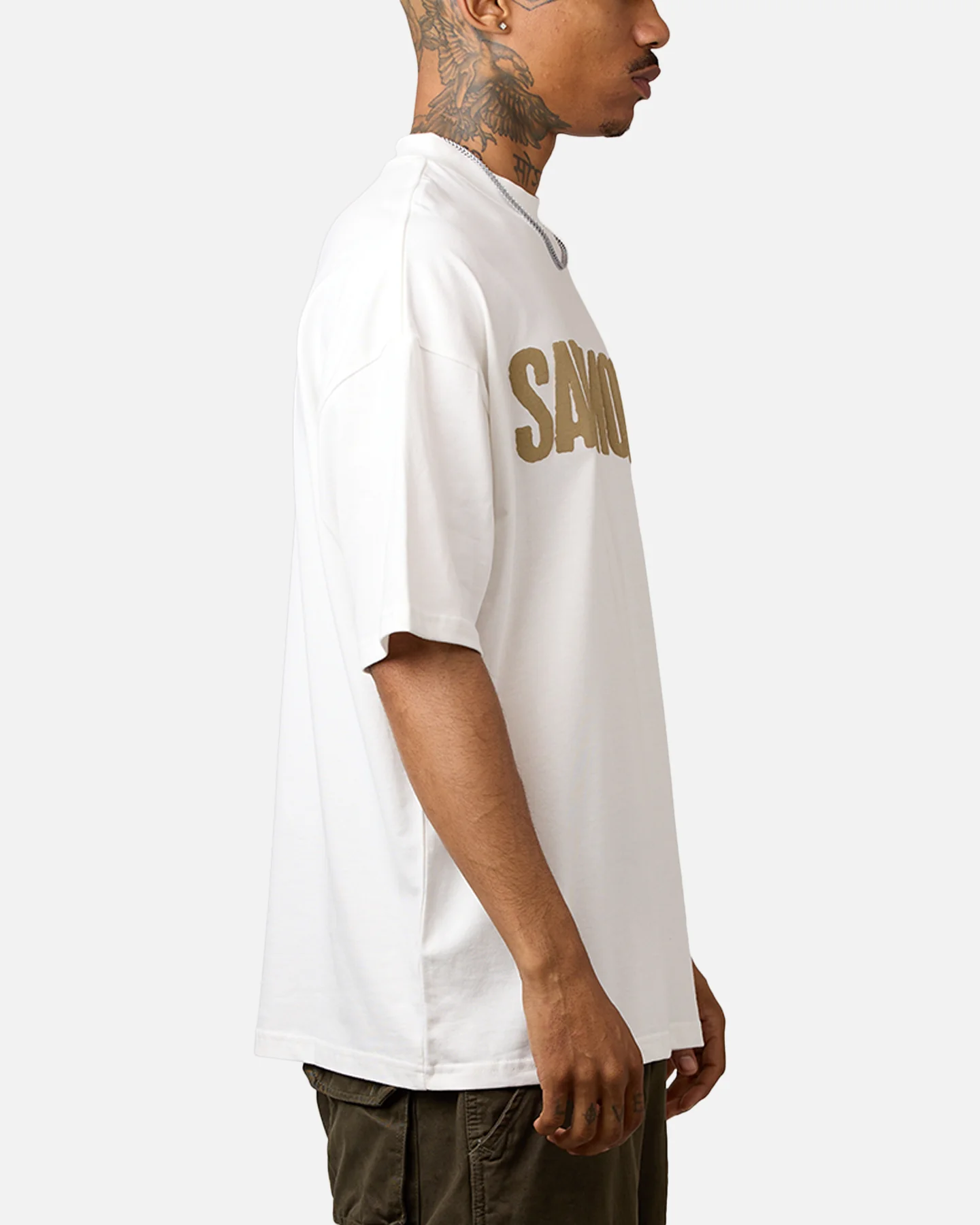 Saint Morta Ages Premium T-Shirt Off White - Image 4