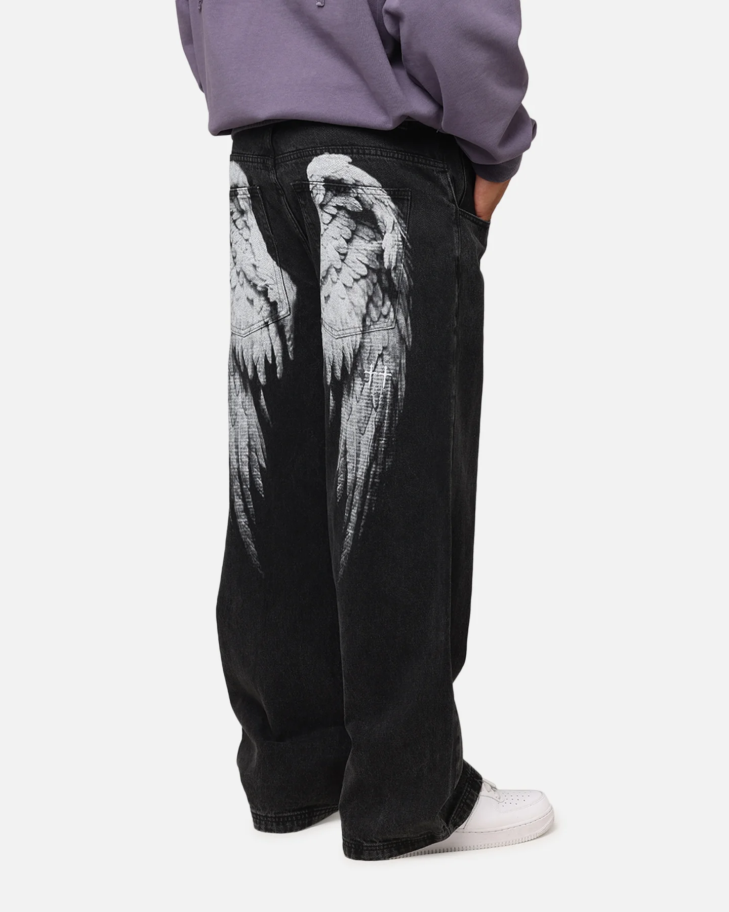 Saint Morta Amplus Afterlife Jeans Black Shadow - Image 5