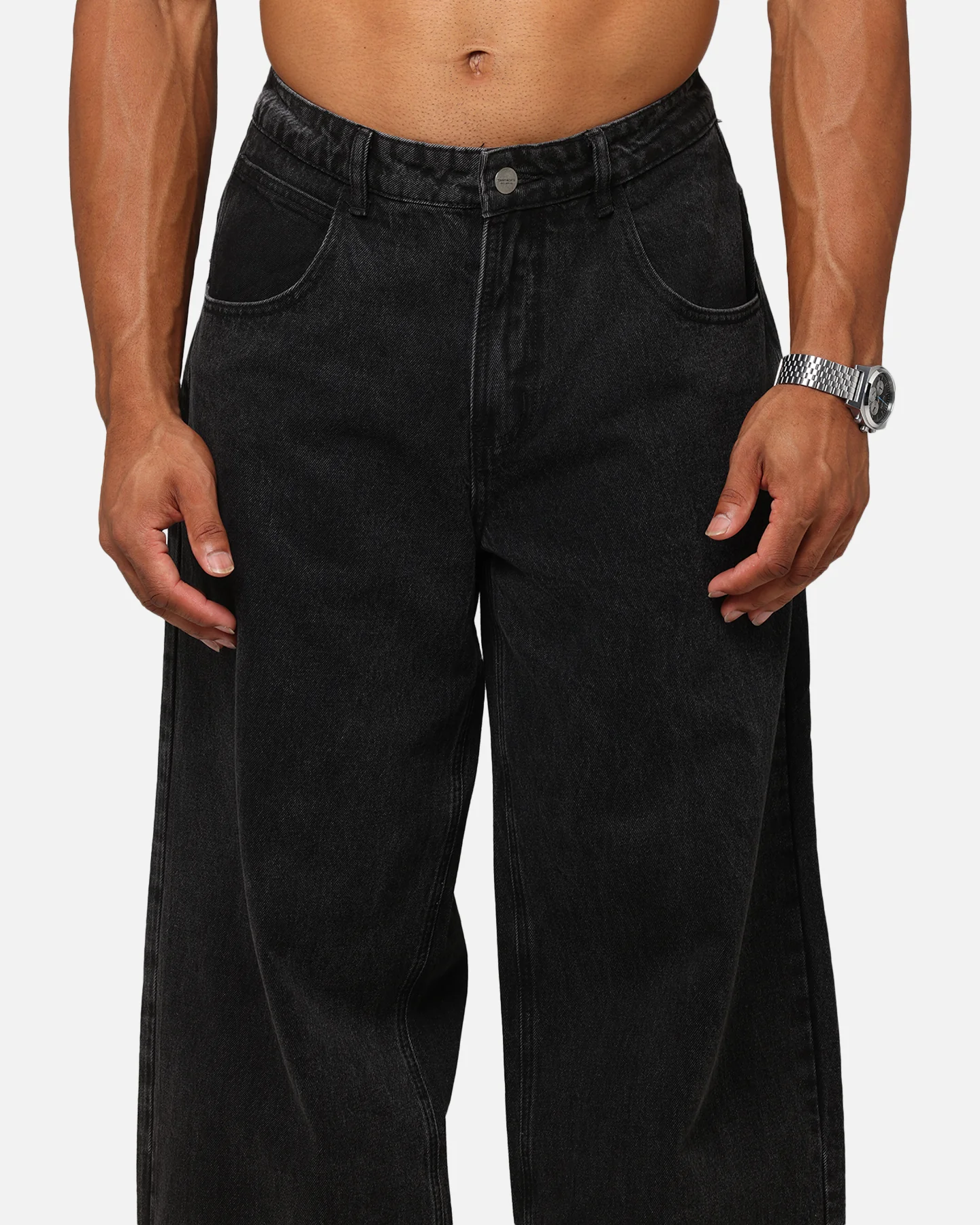 Saint Morta Amplus Afterlife Jeans Black Shadow - Image 7