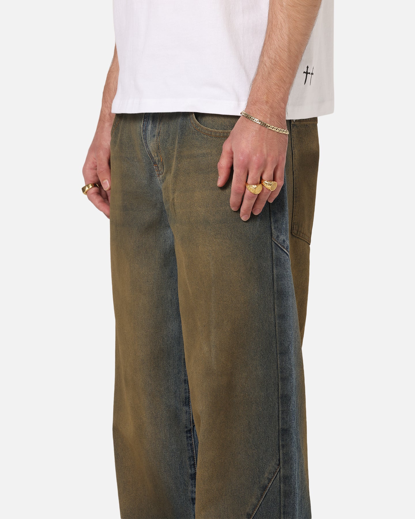Saint Morta Amplus Dirty Jeans Real Dirty Blue - Image 4