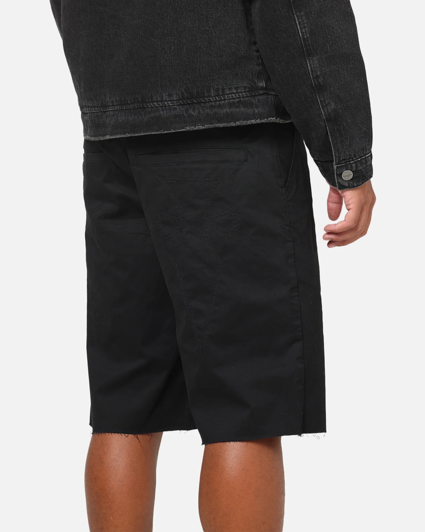 Saint Morta Amplus Divinity Khaki Shorts Black - Image 4