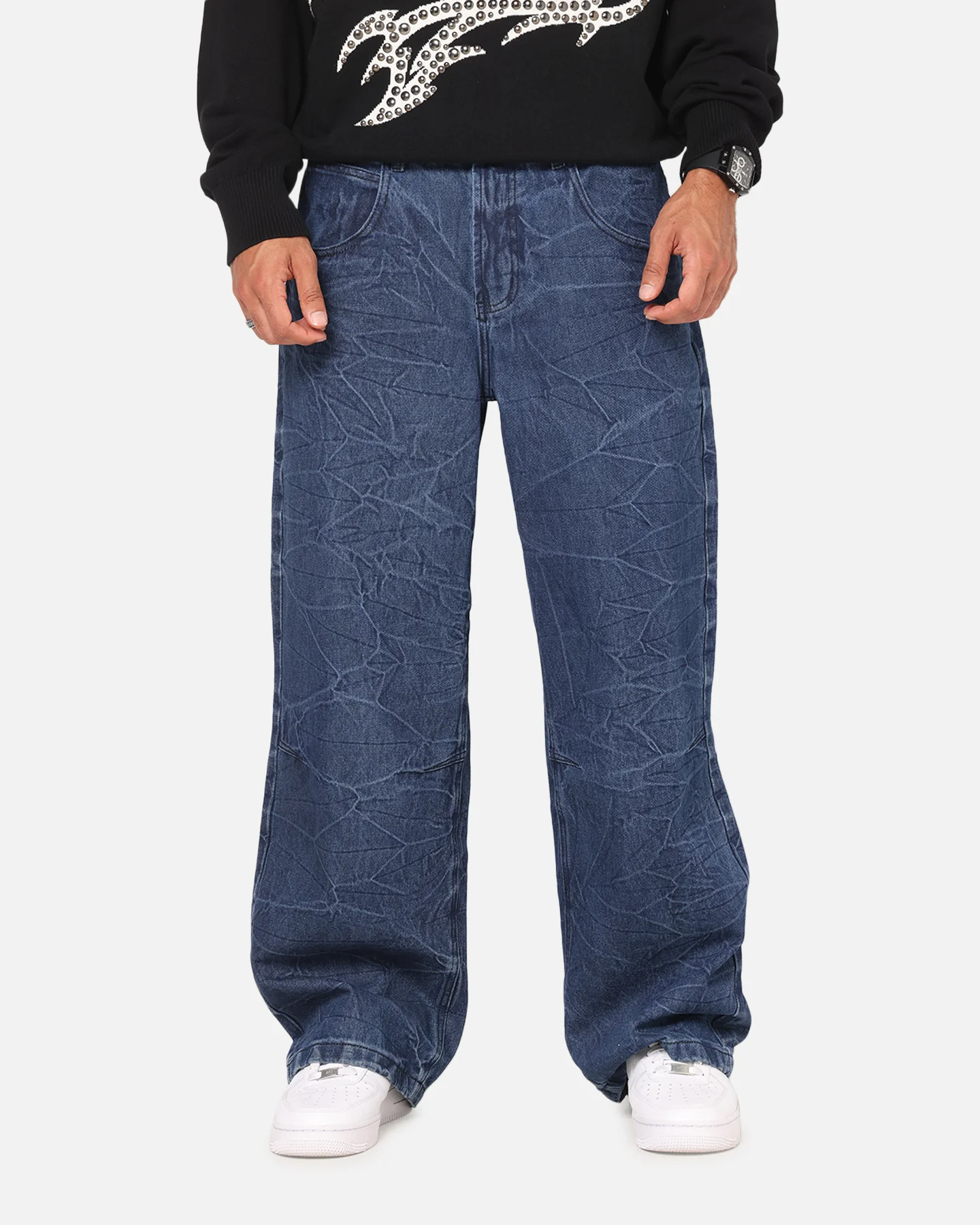 Saint Morta Amplus Jeans Crinkle Stonewash - Image 5