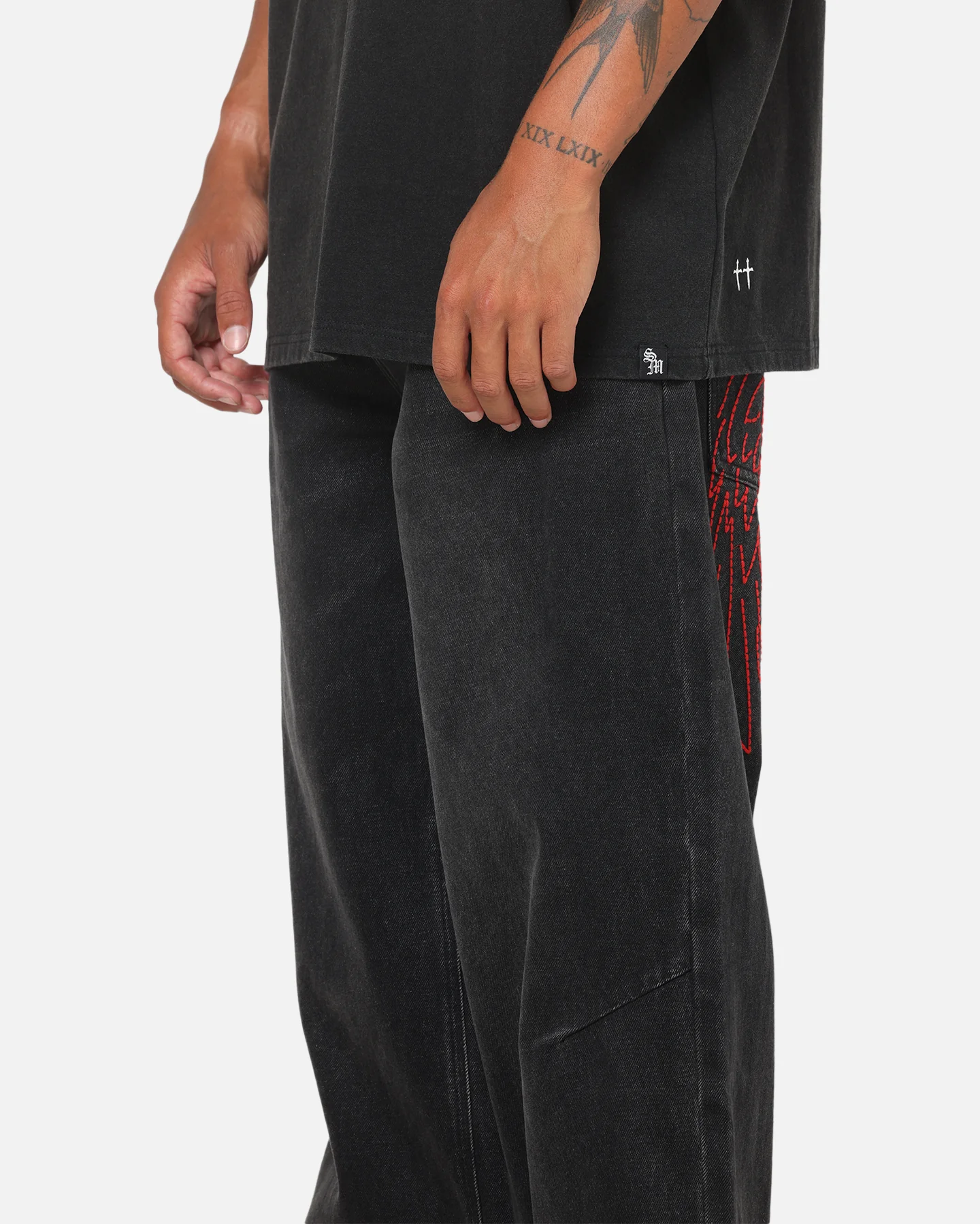 Saint Morta Amplus Revenant Jeans Black Shadow - Image 4