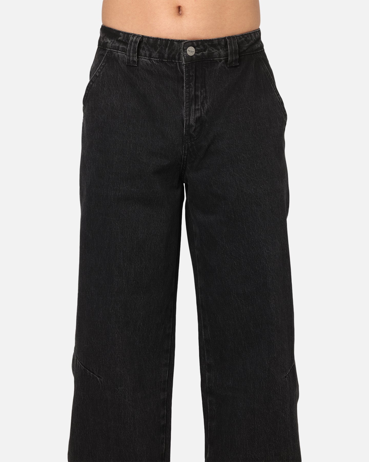 Saint Morta Amplus Sidewinder Jeans Black/Off White - Image 7