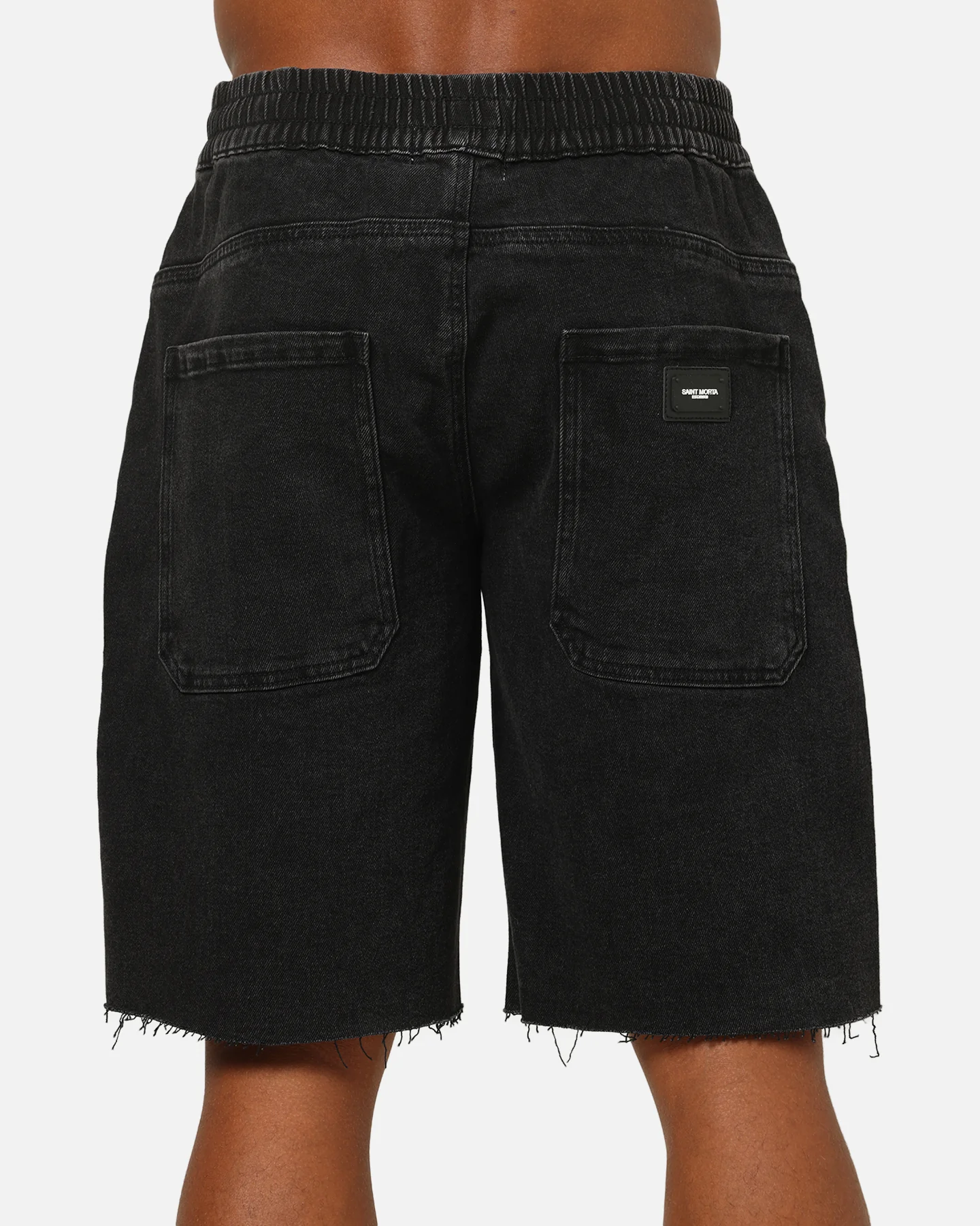 Saint Morta Annex Baggy Jorts Black Shadow - Image 8