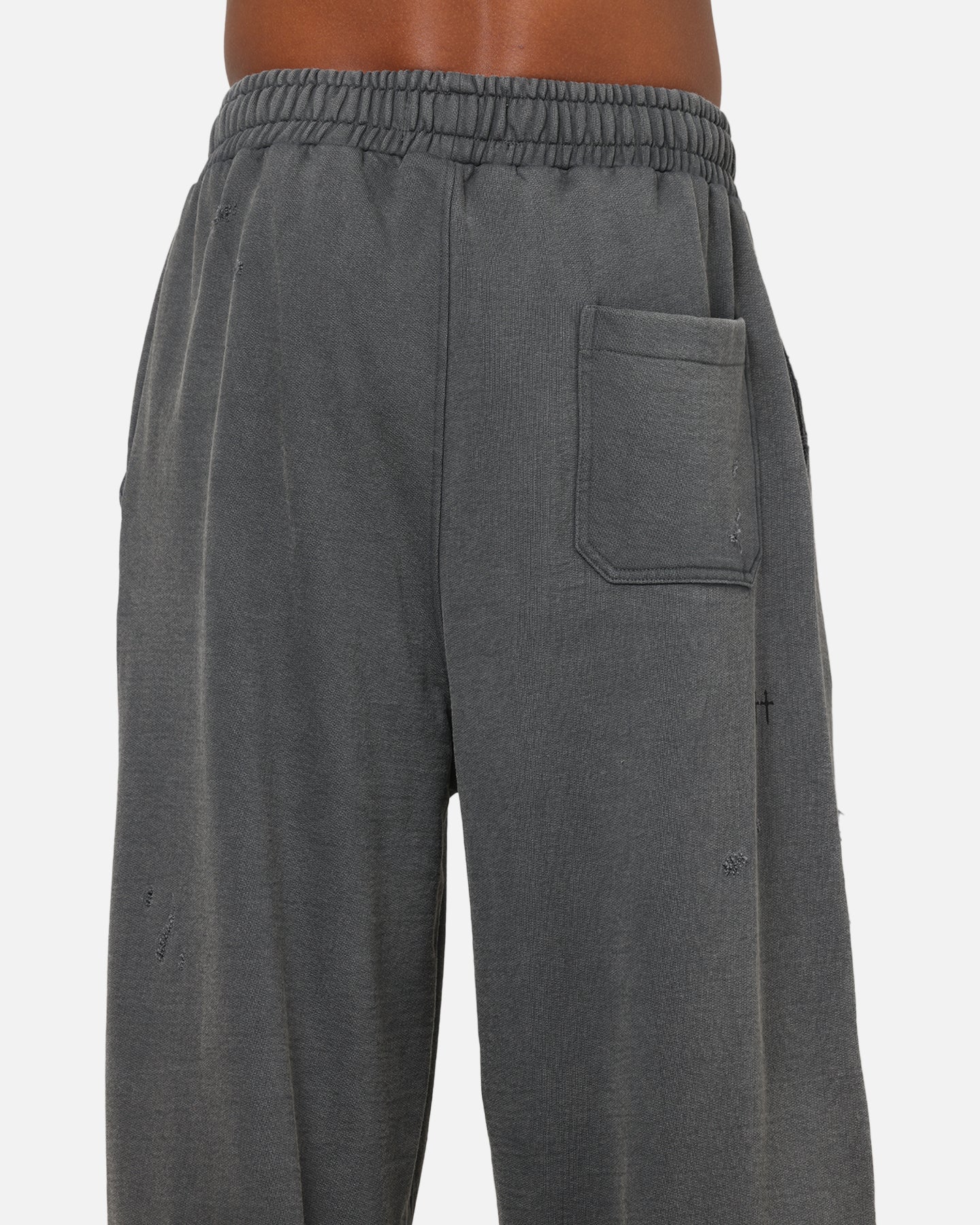 Saint Morta Apocalypse Baggy Sweatpants Washed Charcoal - Image 8