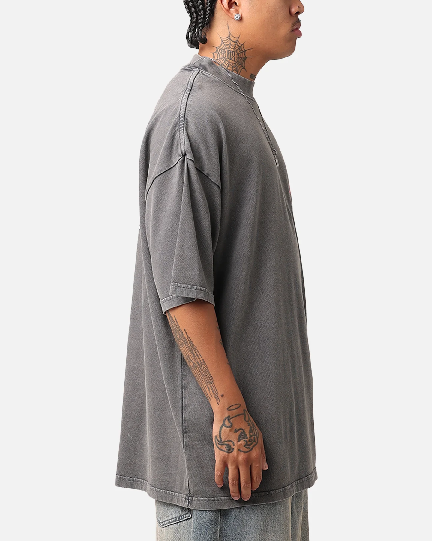 Saint Morta Artistry T-Shirt Washed Charcoal - Image 5