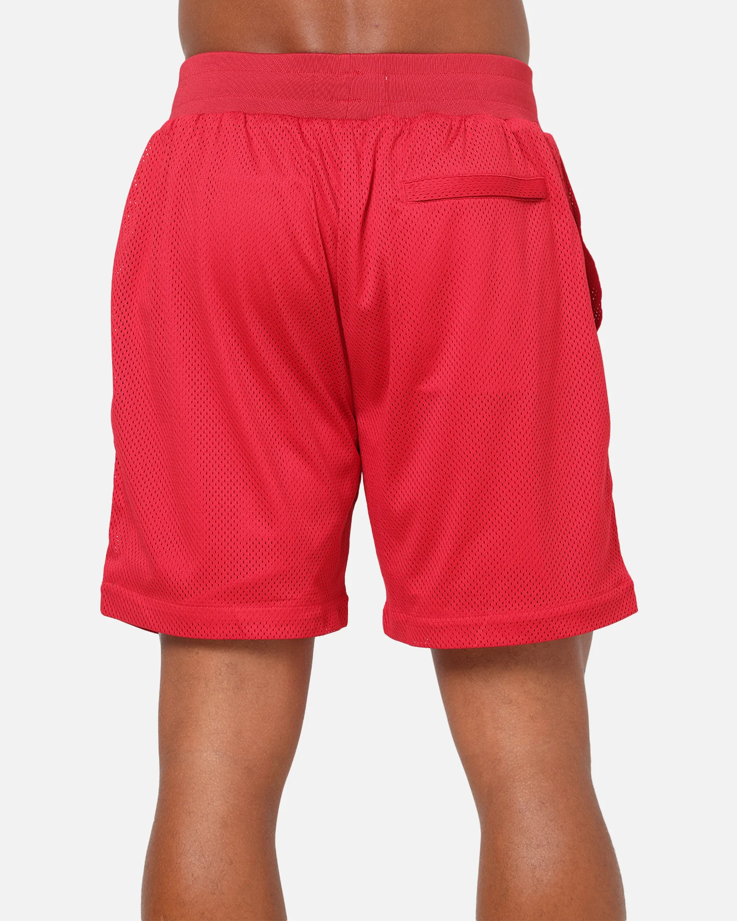 Saint Morta Athltc Mesh Shorts Pigment Red - Image 8