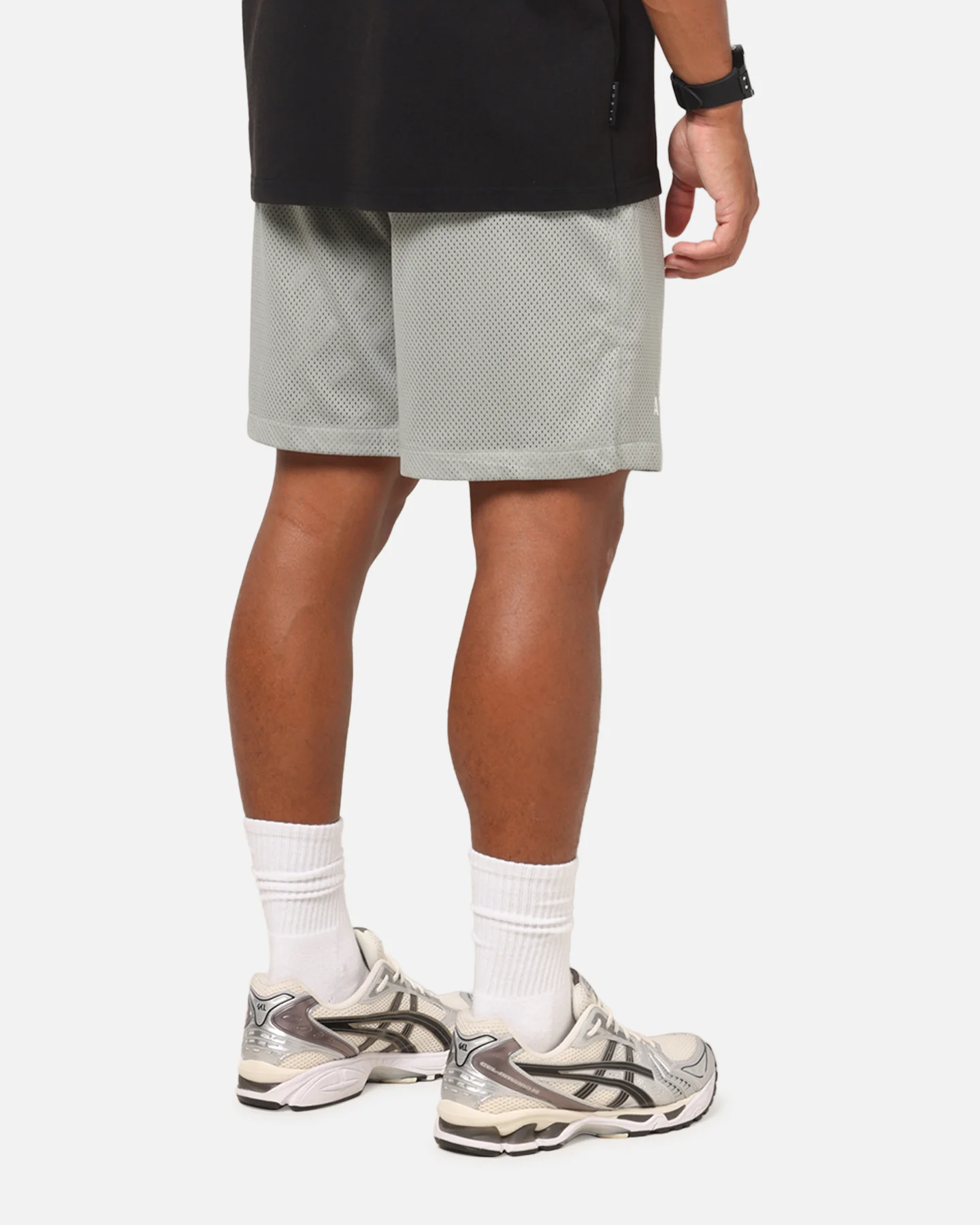 Saint Morta Athltc R3 Mesh Shorts Sage - Image 5