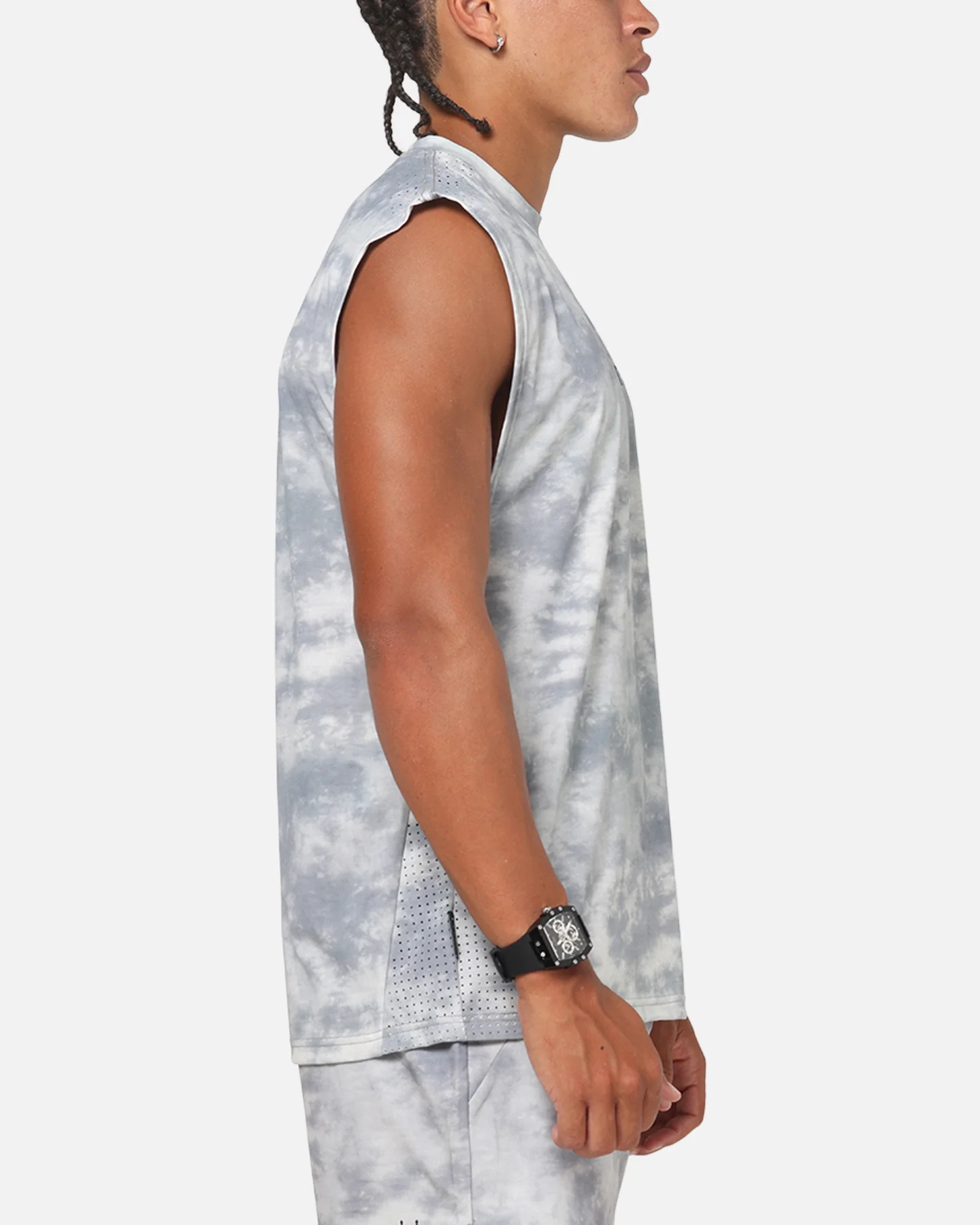 Saint Morta Athltc Training Singlet Concrete - Image 4