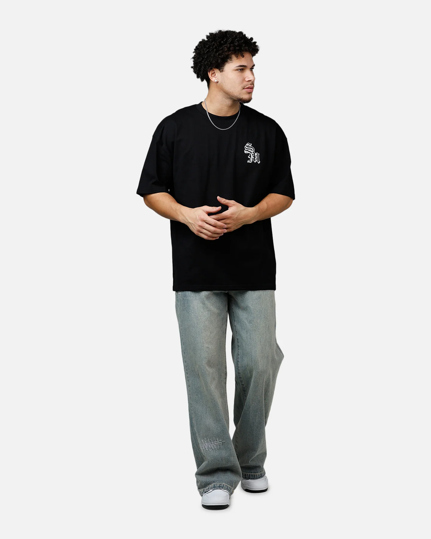 Saint Morta Augustine T-Shirt Black - Image 3