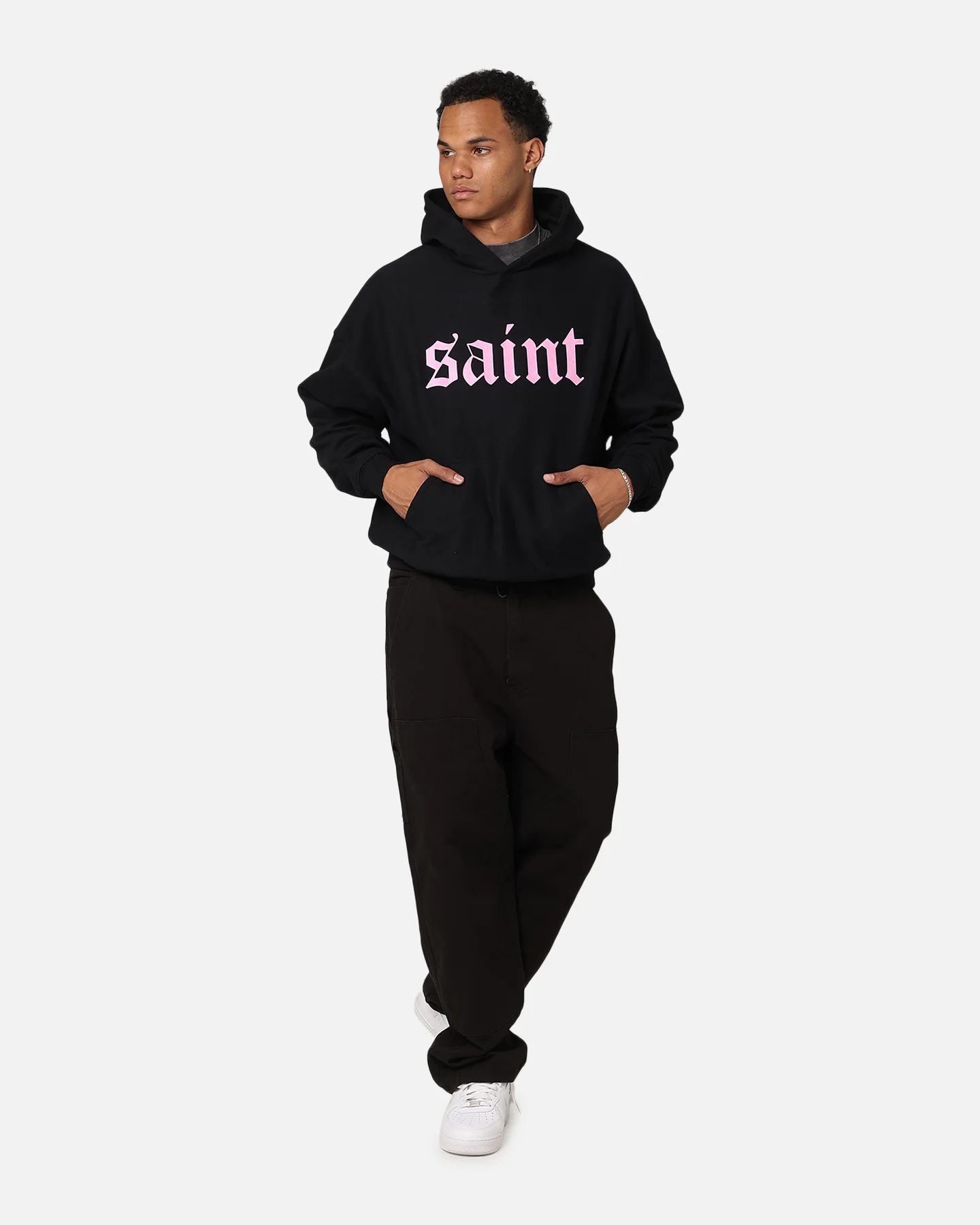 Saint Morta Cambronne Premium Hoodie Black - Image 3