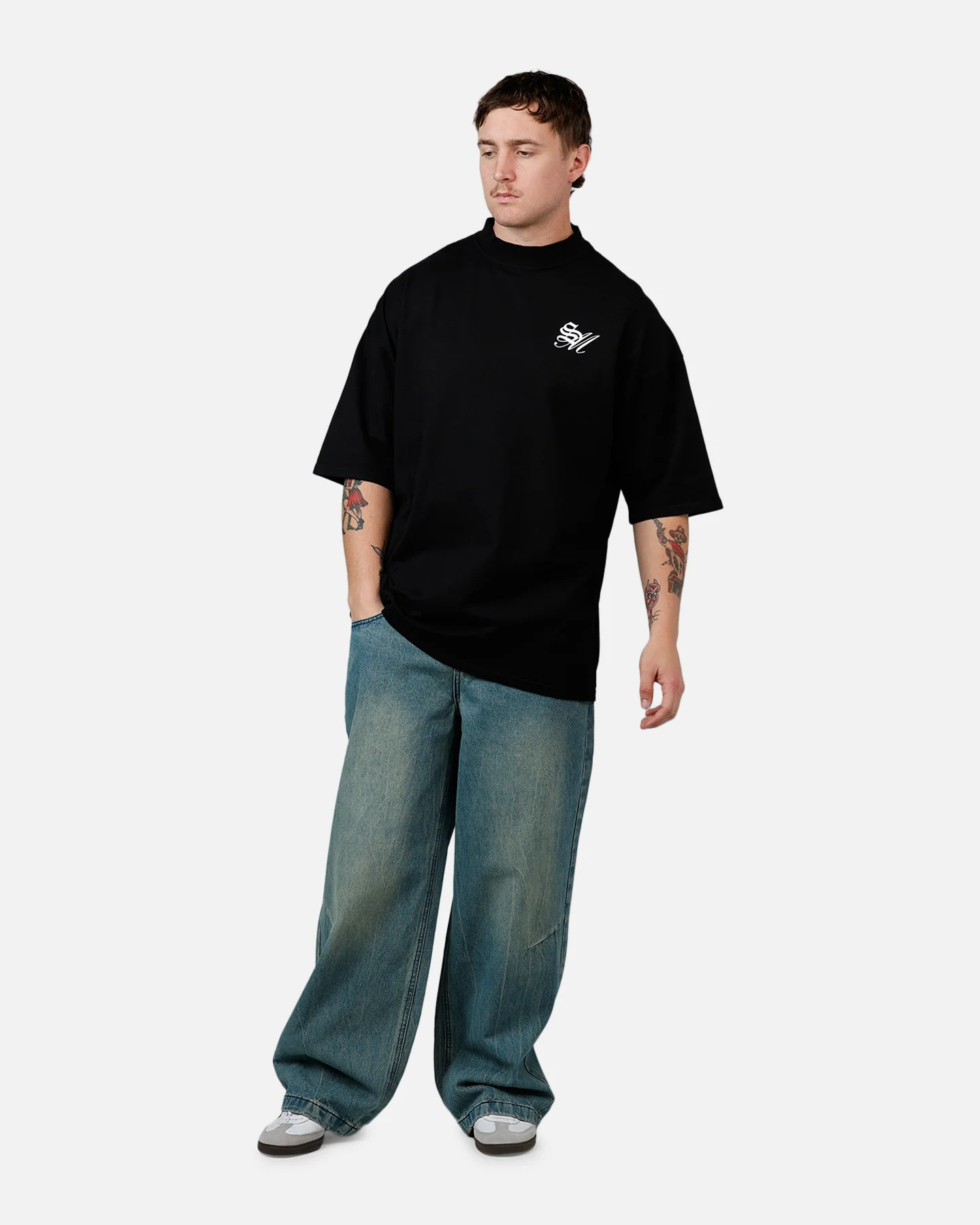 Saint Morta Celestial T-Shirt Black - Image 3