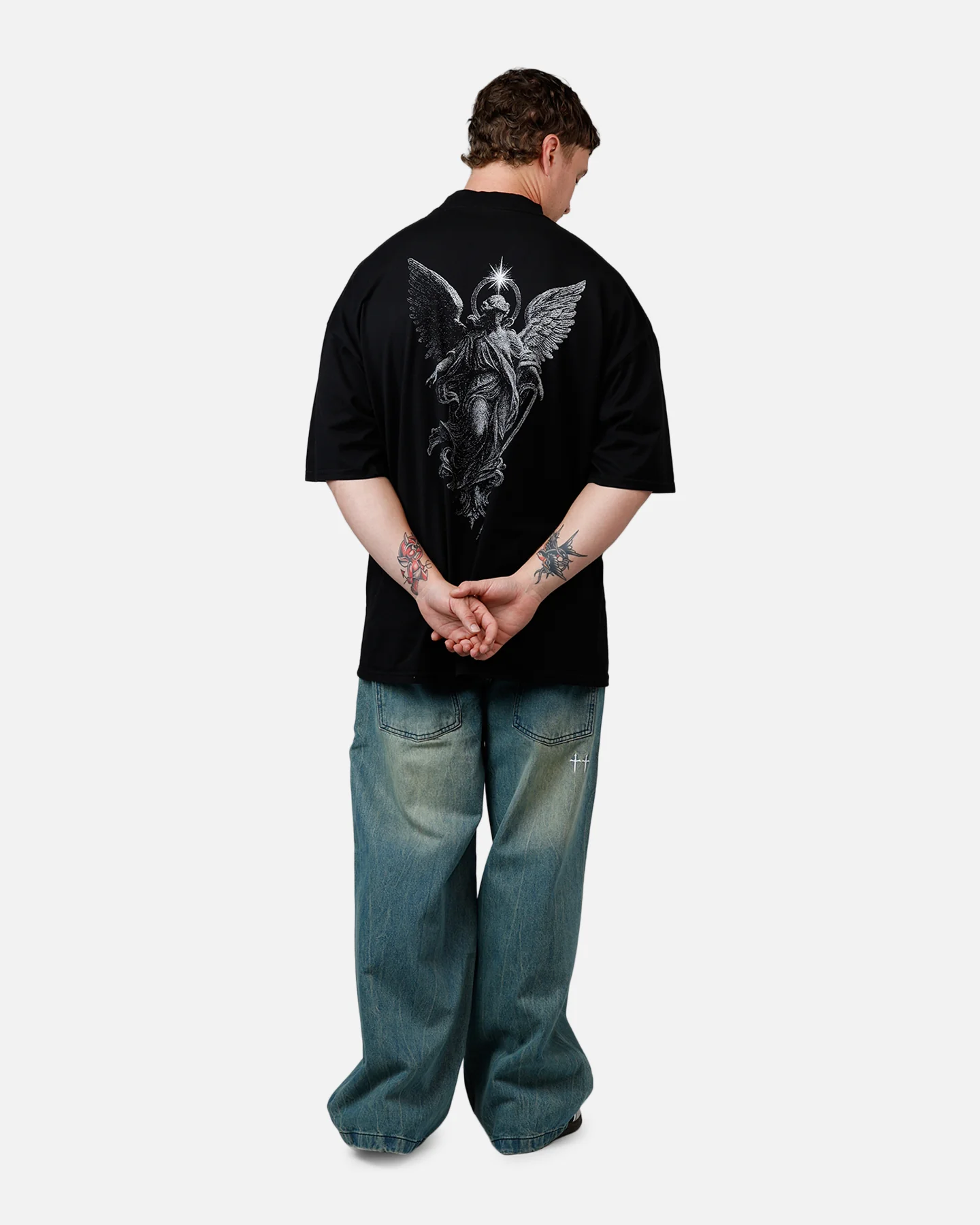 Saint Morta Celestial T-Shirt Black - Image 6