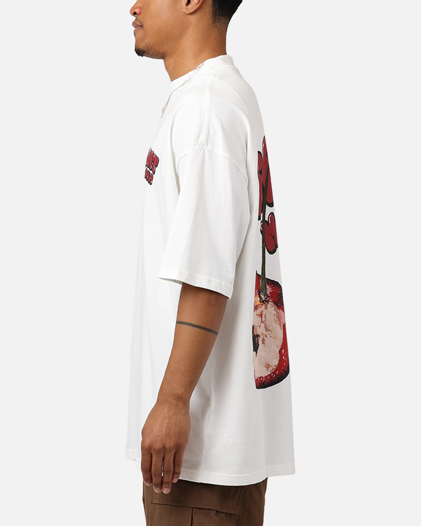 Saint Morta Cherry Temptation T-Shirt Off White - Image 5