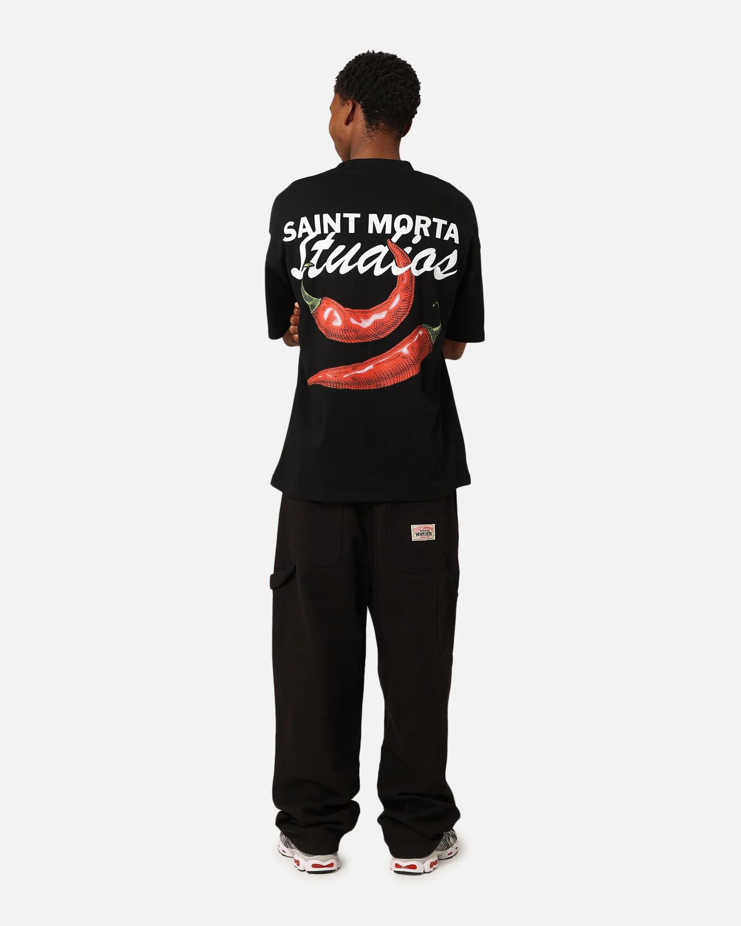 Saint Morta Chilli Fusion T-Shirt Black - Image 3