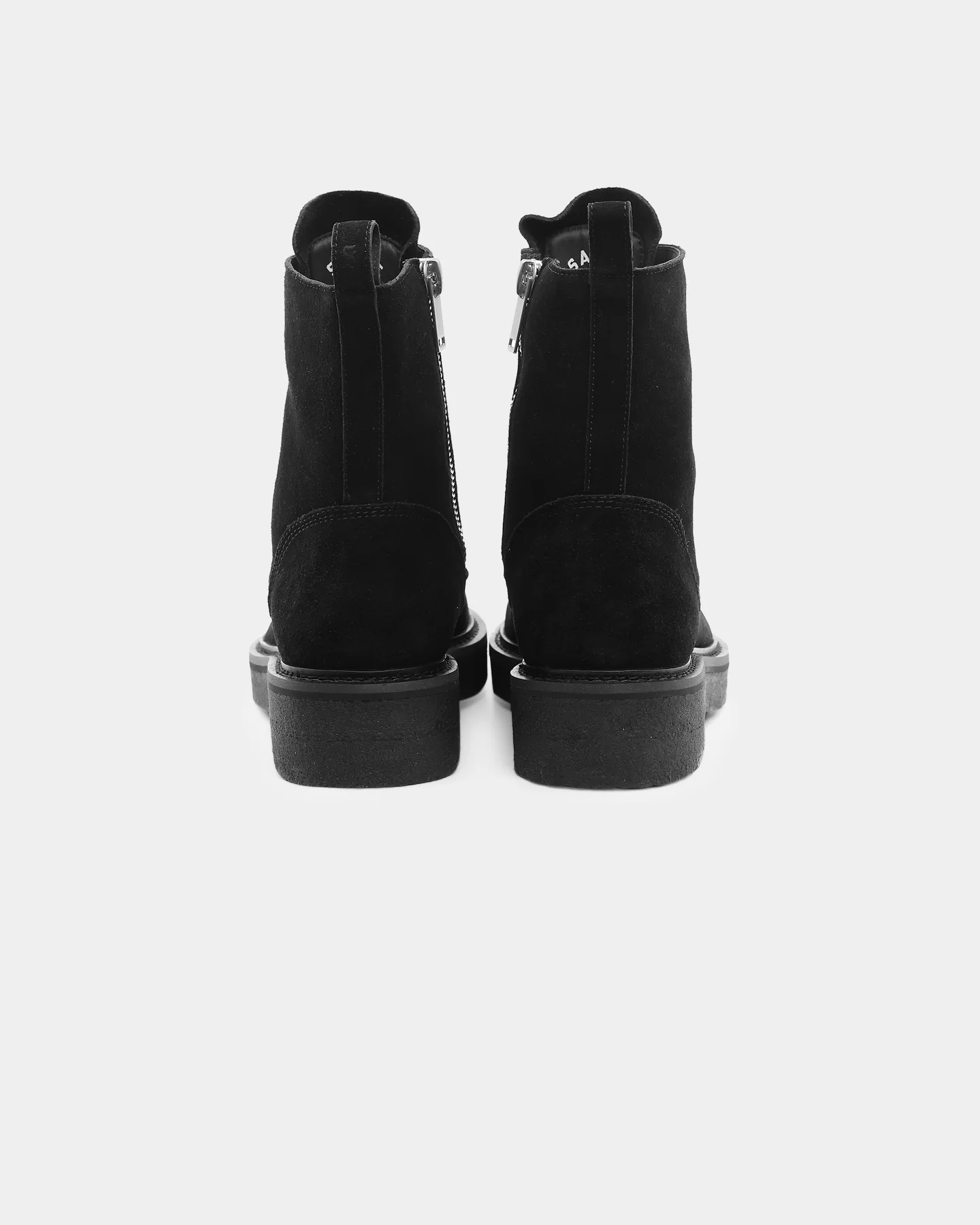 Saint Morta Chunky Boot Suede Black - Image 8
