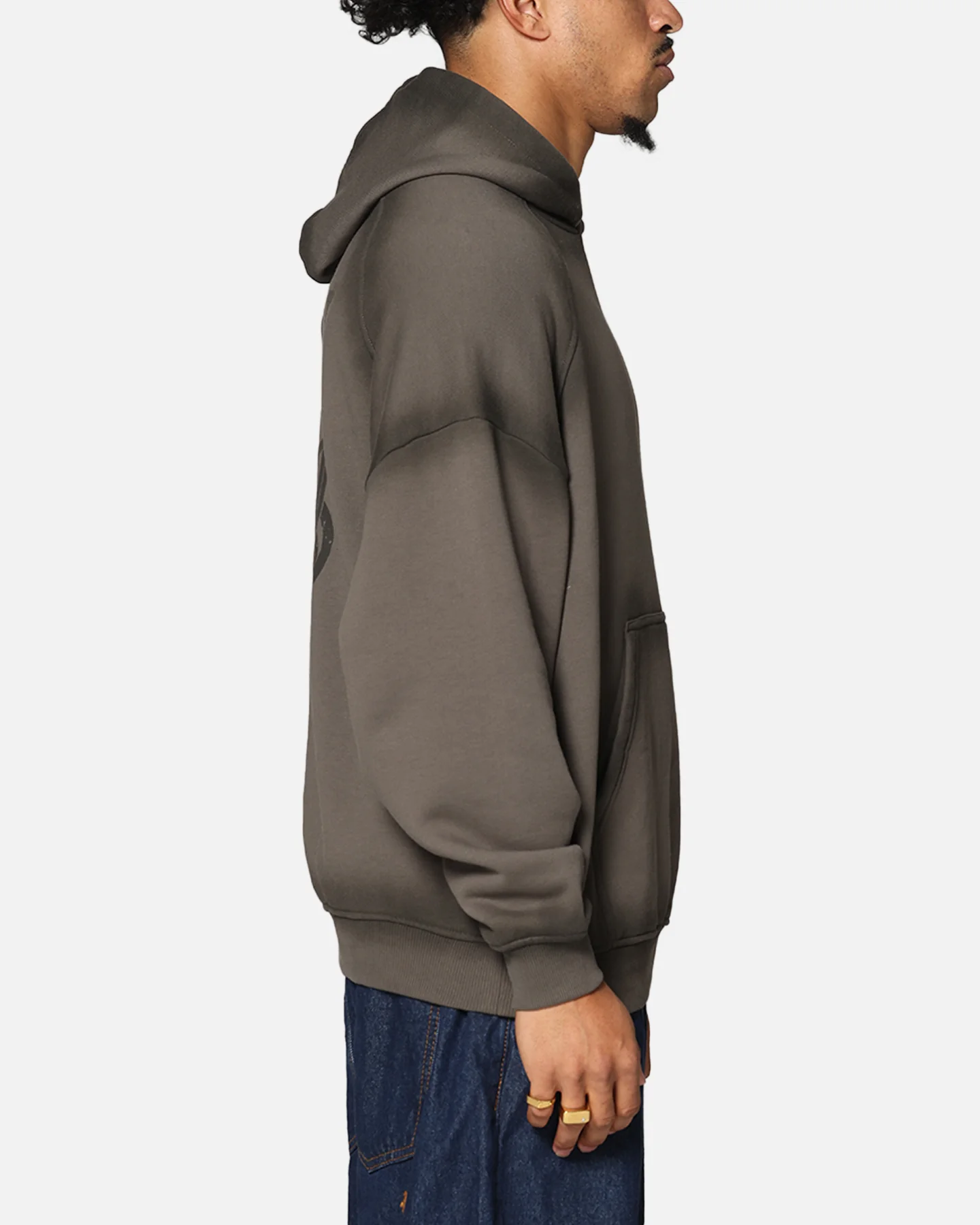 Saint Morta Daggers Premium Hoodie Contrast Brown - Image 5