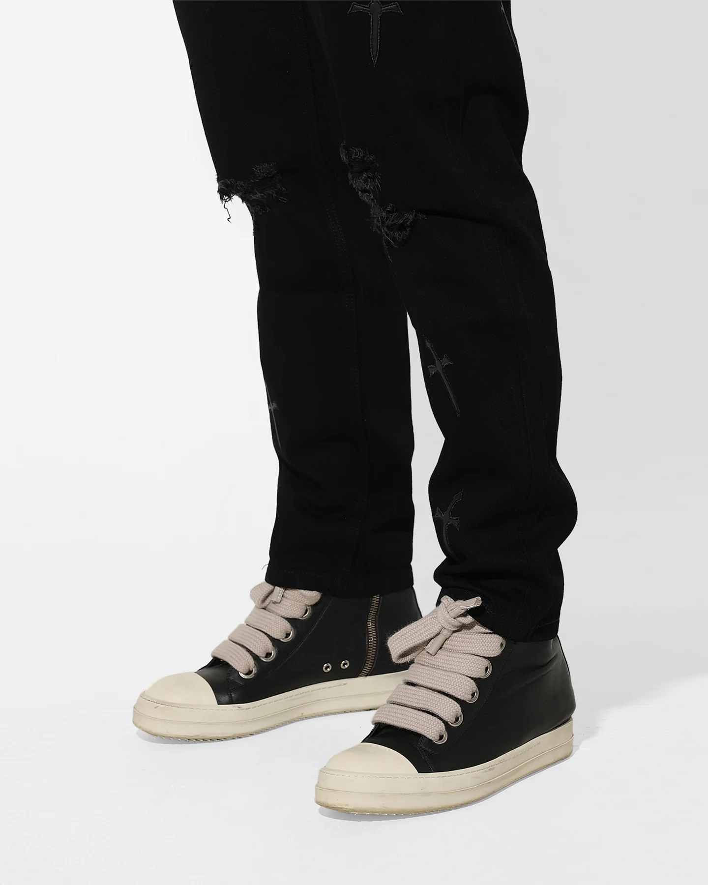 Saint Morta Daggers Relaxed JeansBlack - Image 4