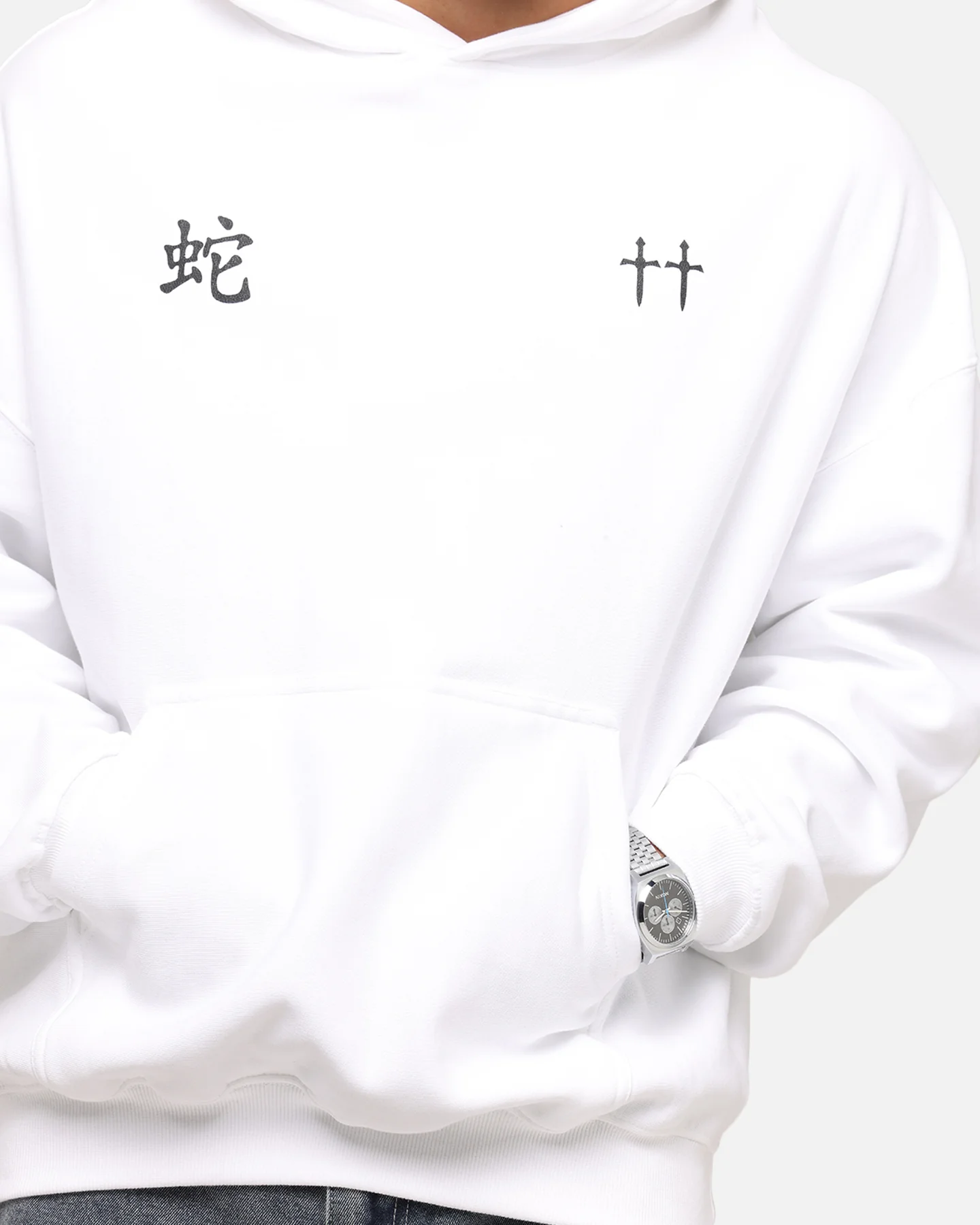 Saint Morta Entanglement Hoodie White - Image 7