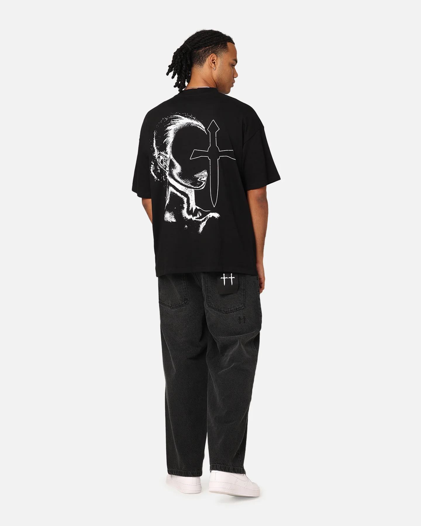 Saint Morta Faceless Muse T-Shirt Black - Image 3
