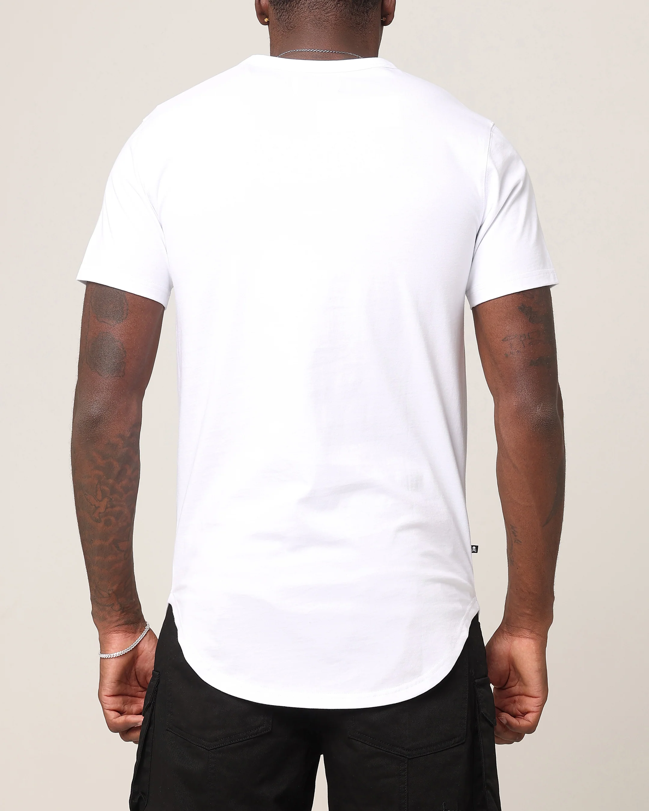 Saint Morta Faith El Duplo T-Shirt White/Black - Image 3
