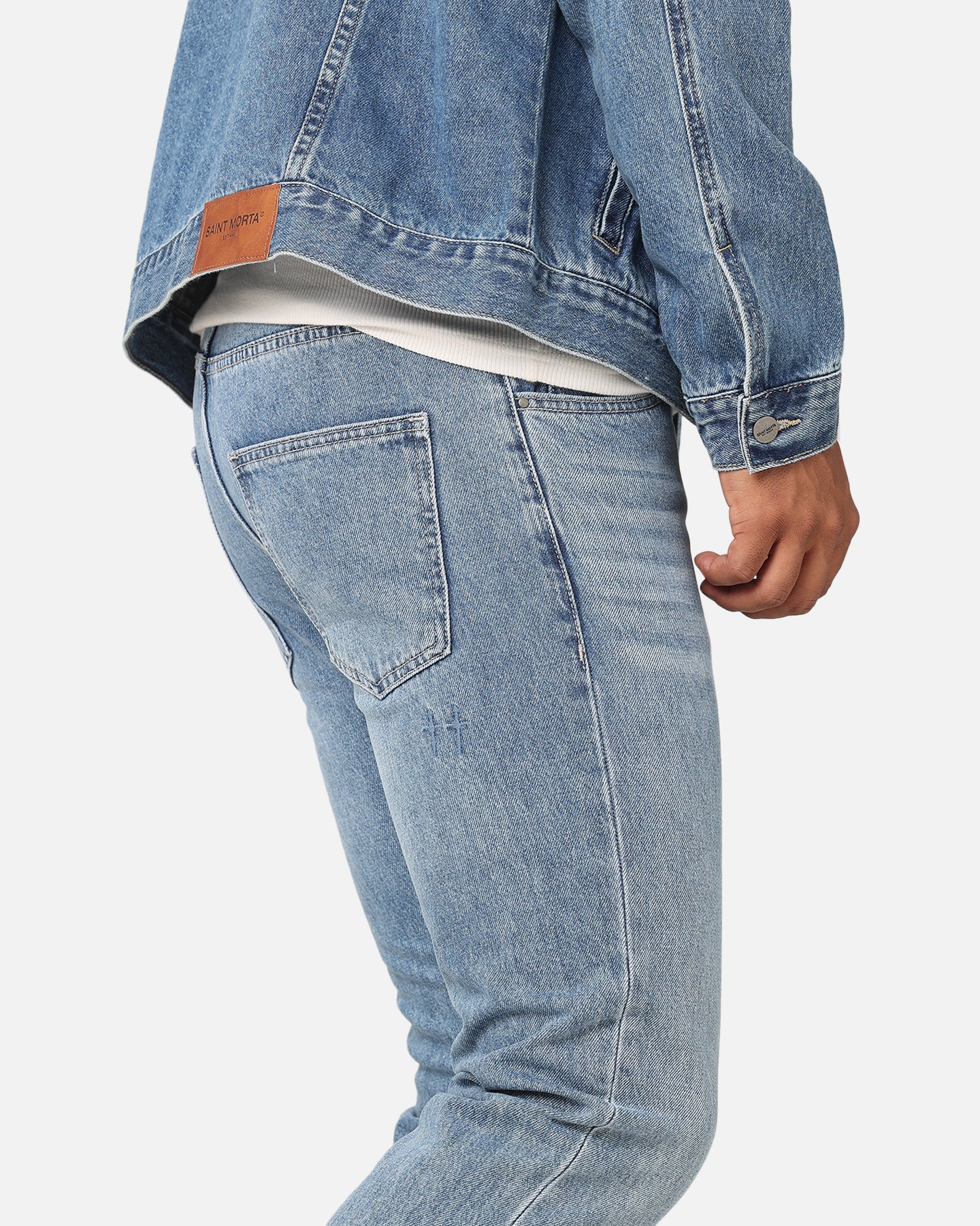 Saint Morta Fimi Jeans Blue Denim - Image 4