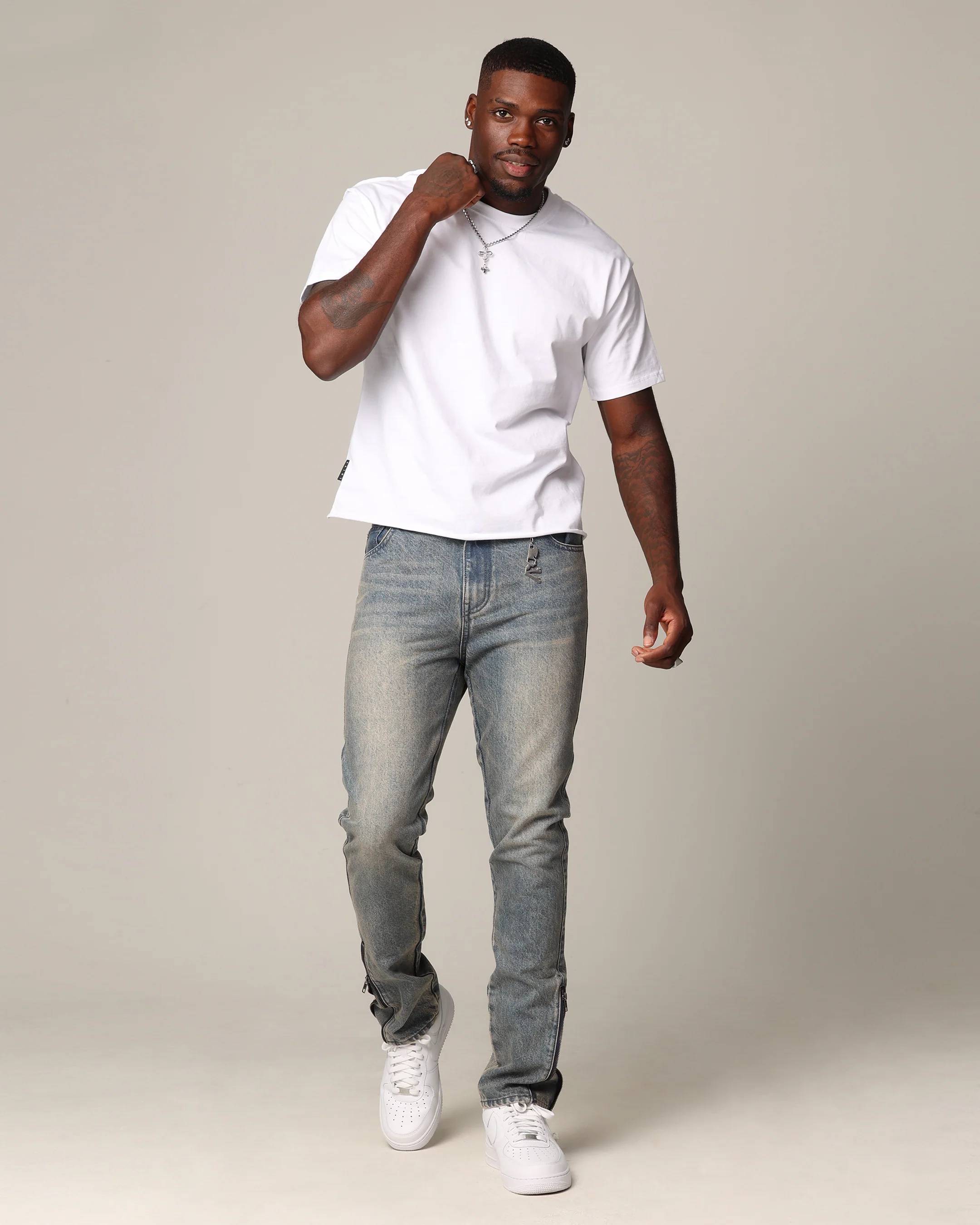 Saint Morta Fimi Jeans Dirty Blue - Image 4