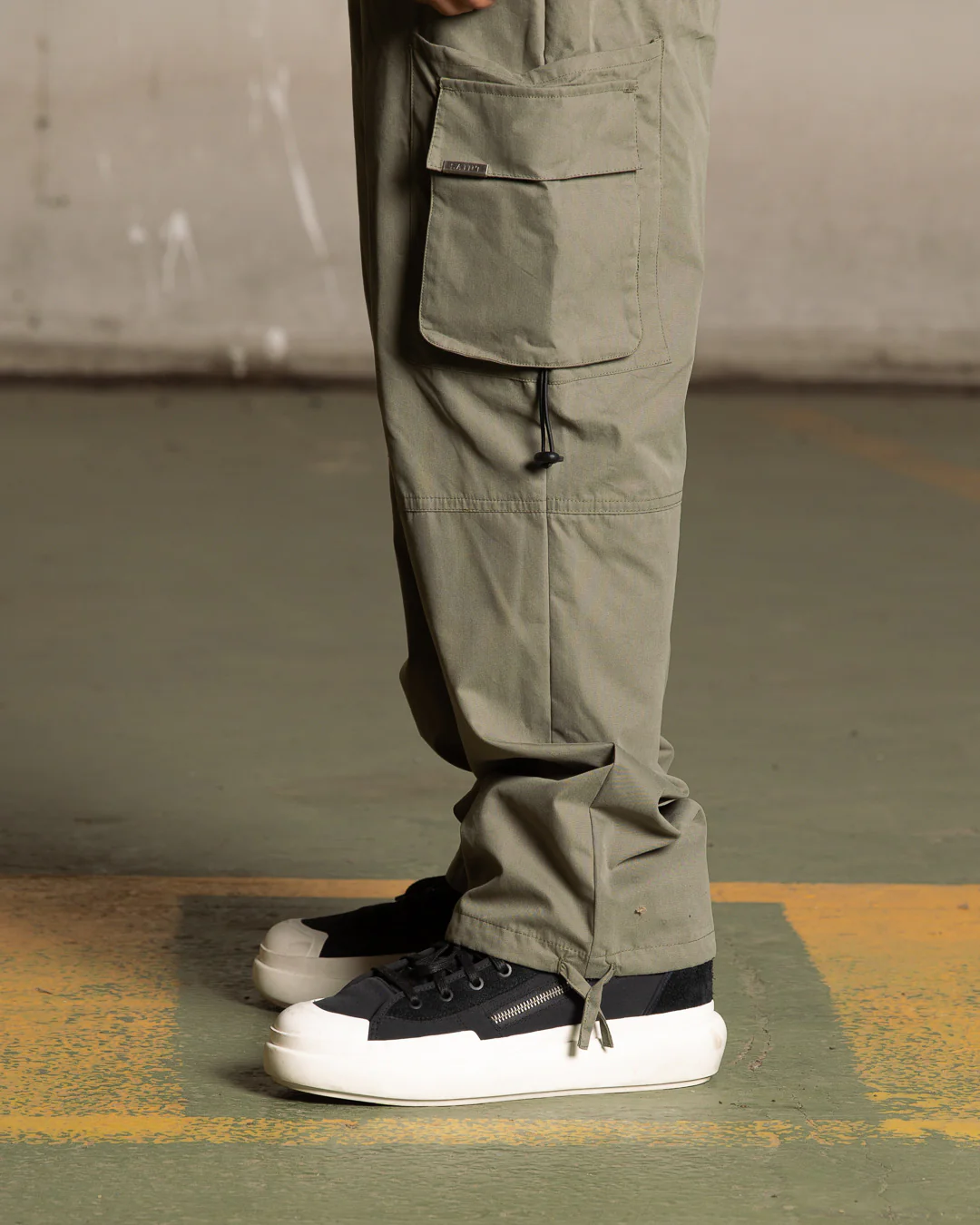 Saint Morta Flight Pants Khaki Green - Image 4