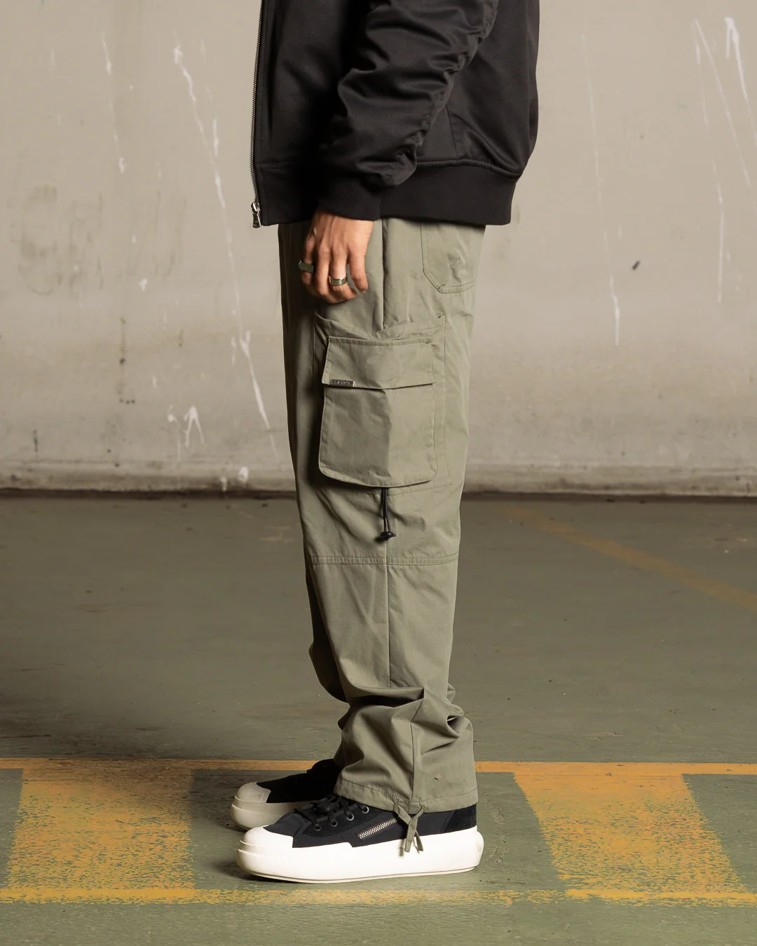 Saint Morta Flight Pants Khaki Green - Image 6