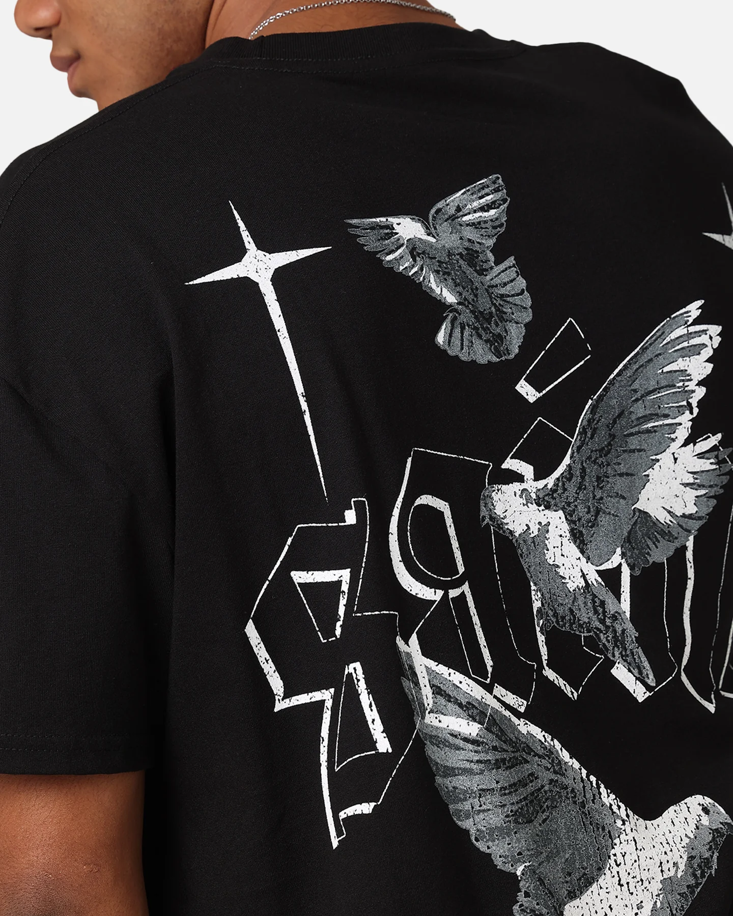 Saint Morta Freedom T-Shirt Black - Image 7