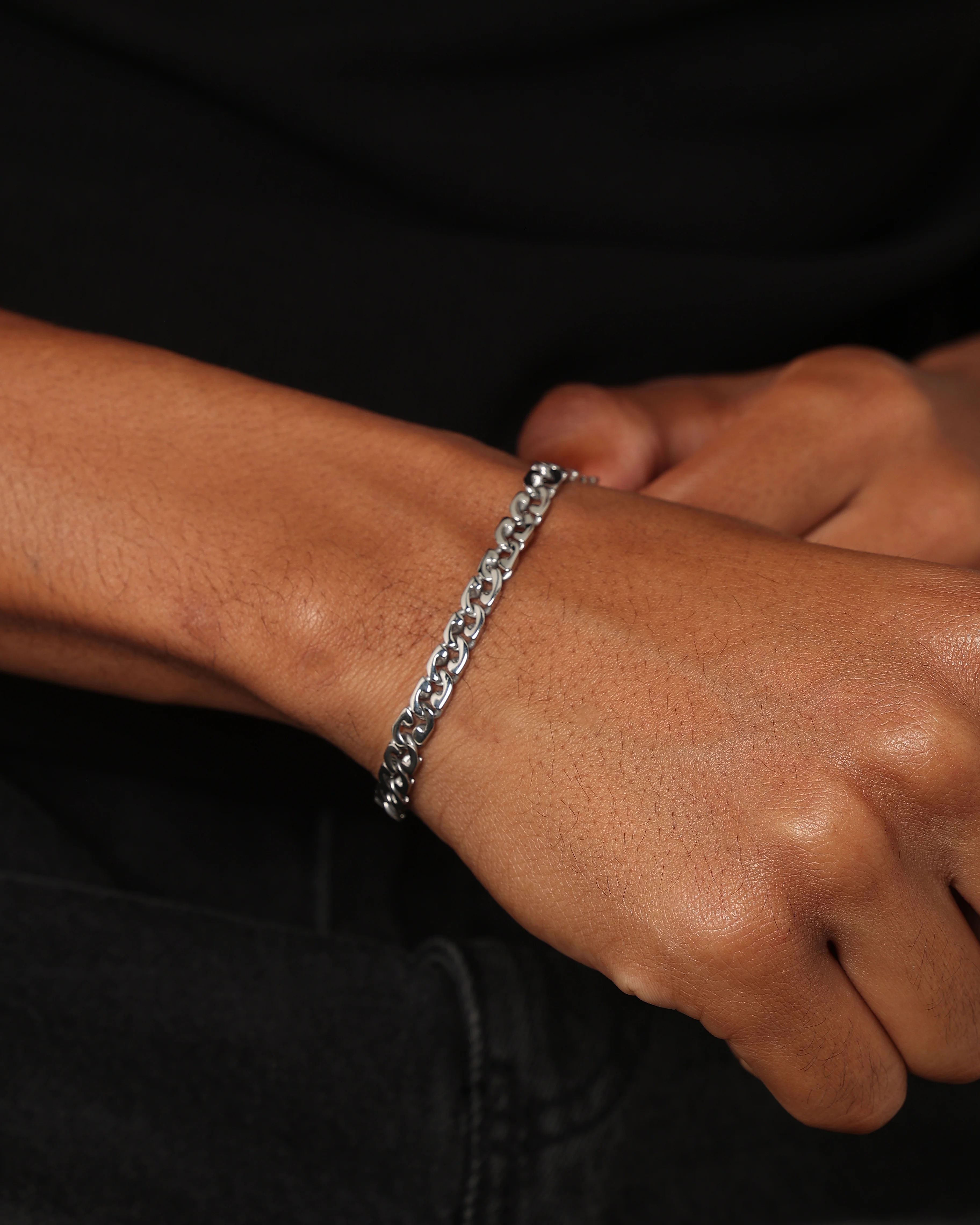 Saint Morta Heavy Link Bracelet Stainless Steel - Image 2