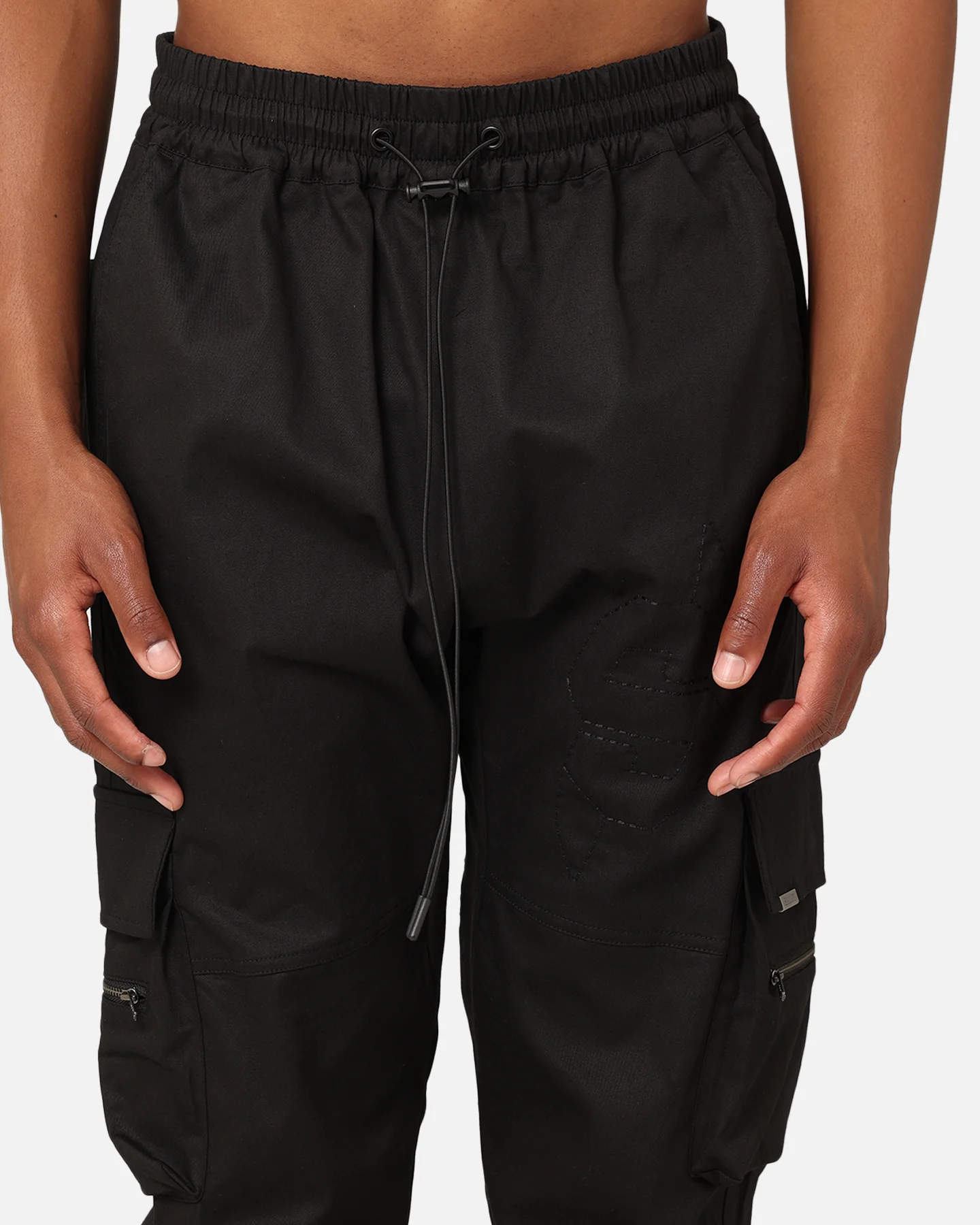 Saint Morta Hikari Cargo Jogger Black - Image 7