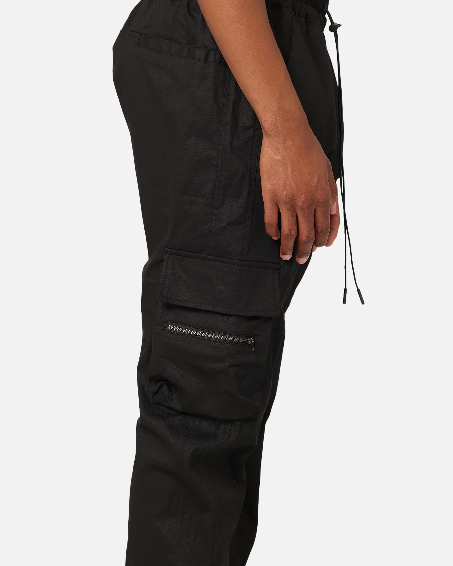 Saint Morta Hikari Cargo Jogger Black - Image 9