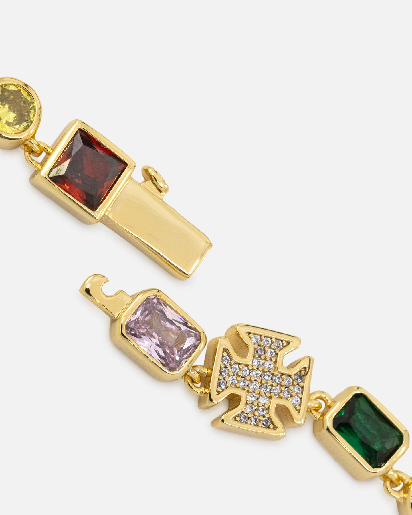 Saint Morta Iced Candy Chain Multi/Iced Gold - Image 8