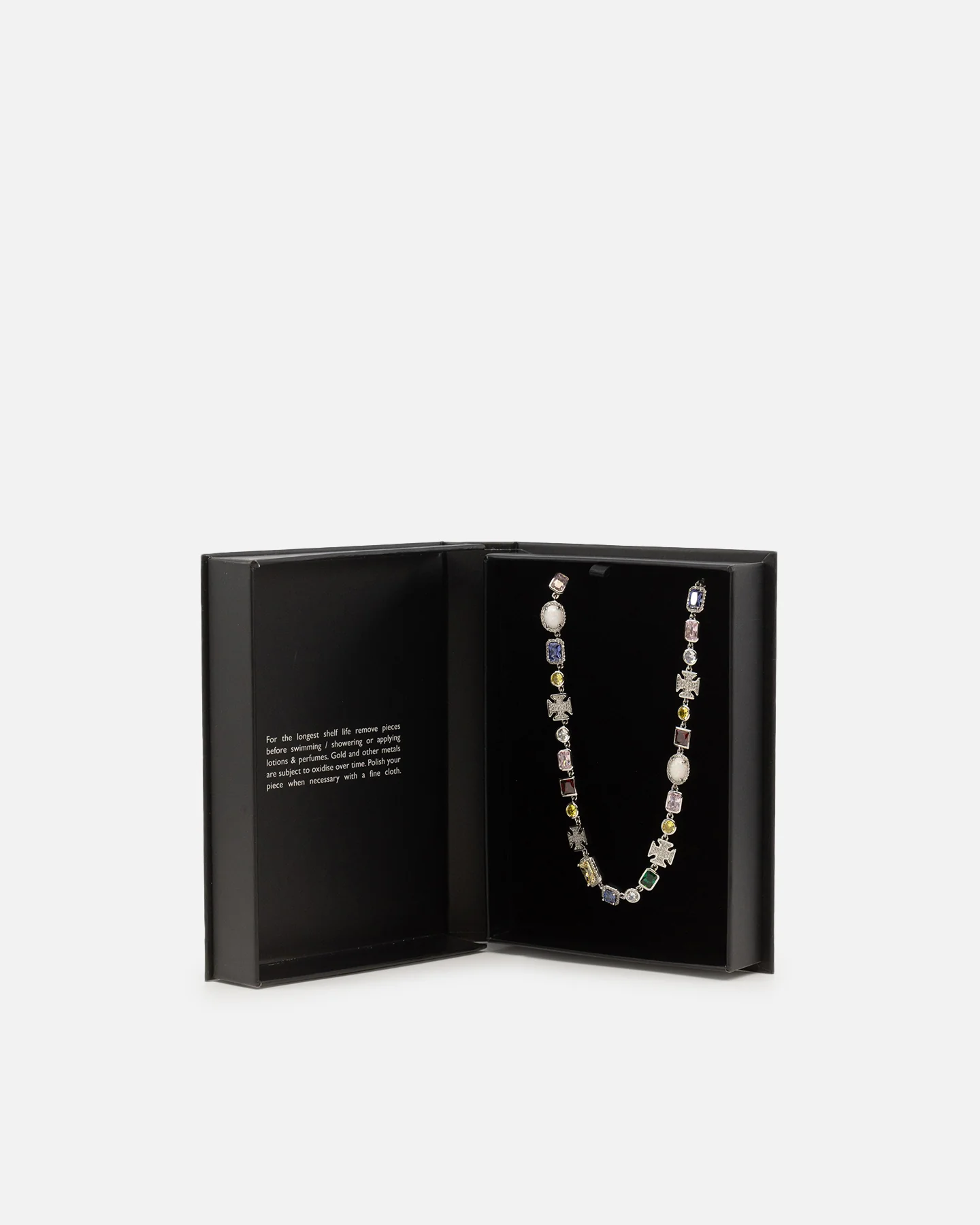 Saint Morta Iced Candy Chain Multi/Iced White Gold - Image 8
