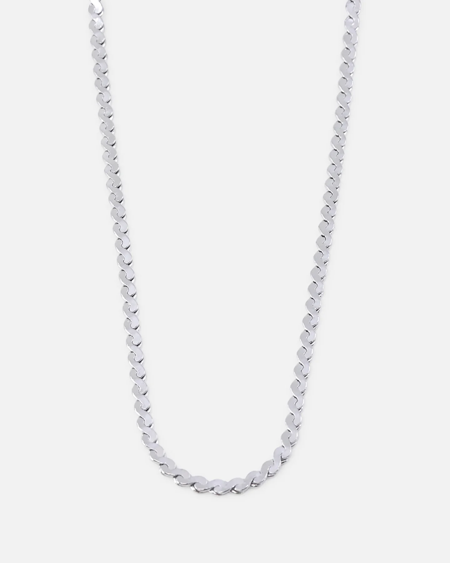 Saint Morta Infinity Chain White Gold